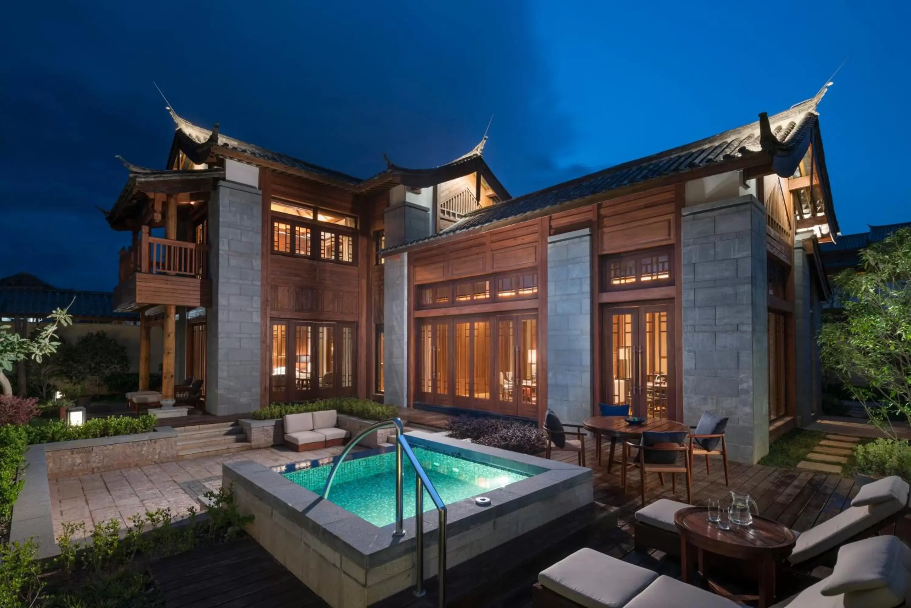 Mountain view, Property Building in Jinmao Hotel Lijiang, the Unbound Collection by Hyatt