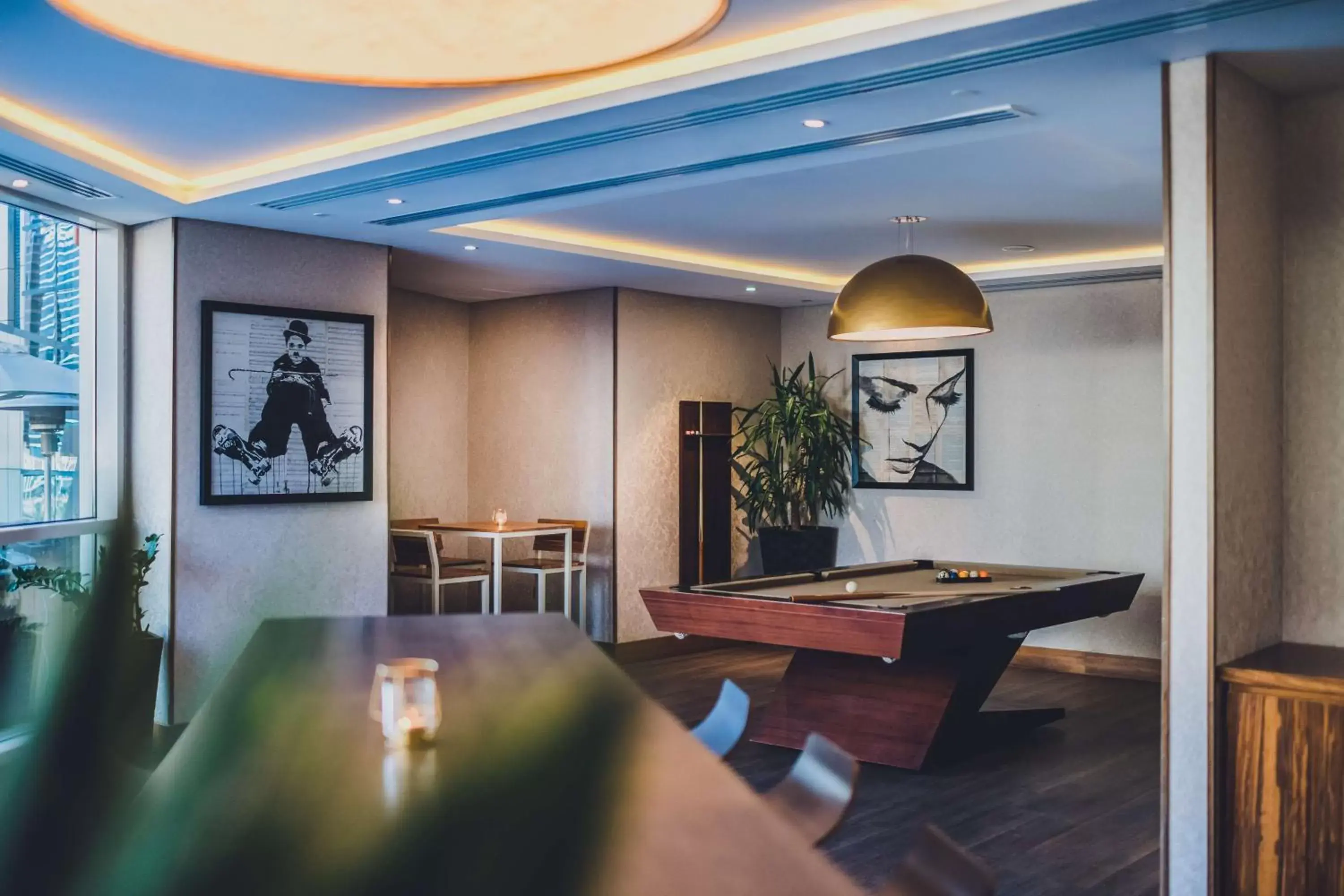 Restaurant/places to eat, Billiards in Radisson Blu Hotel, Dubai Waterfront