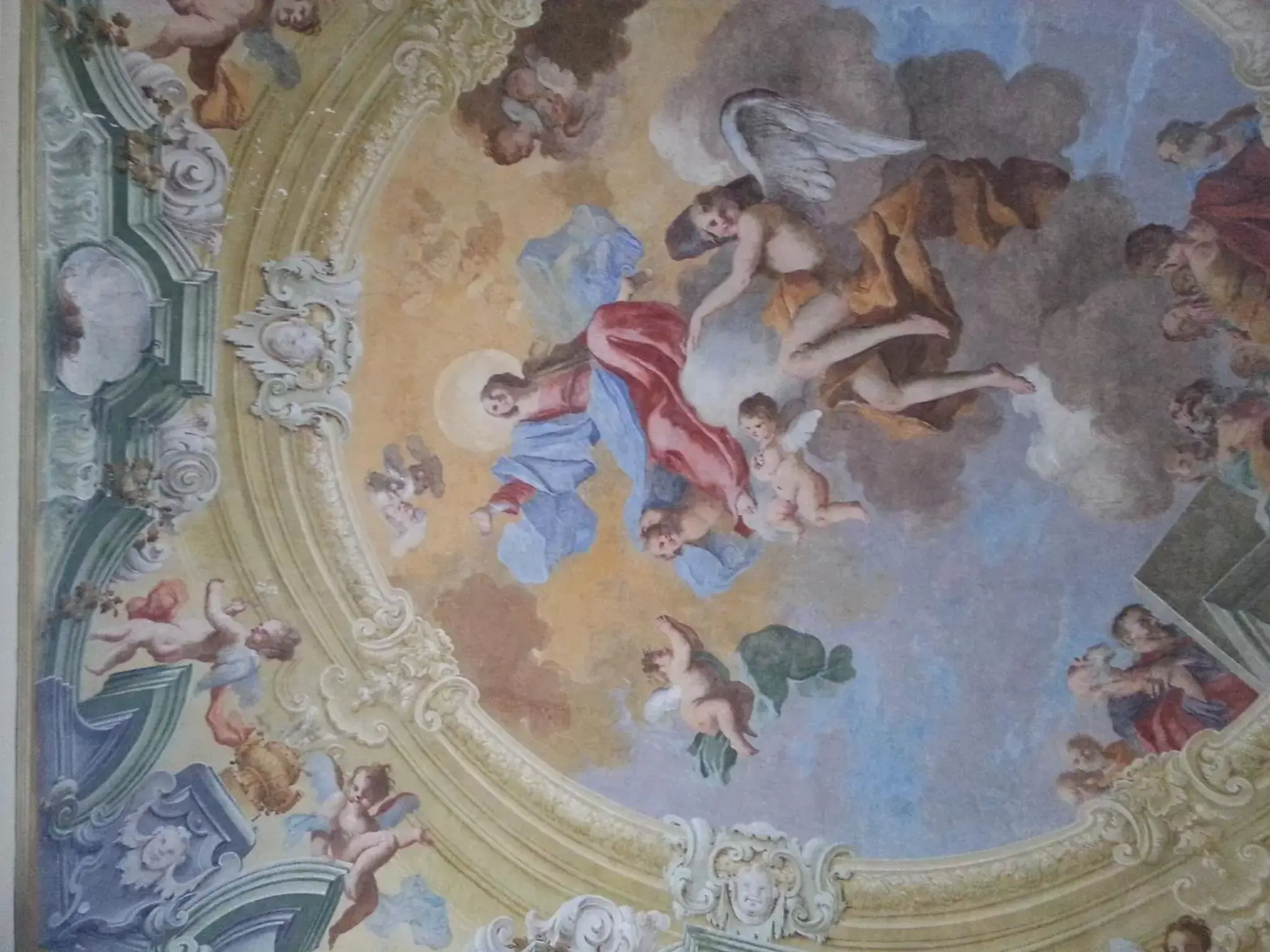 Decorative detail in B&B Palazzo Conforti