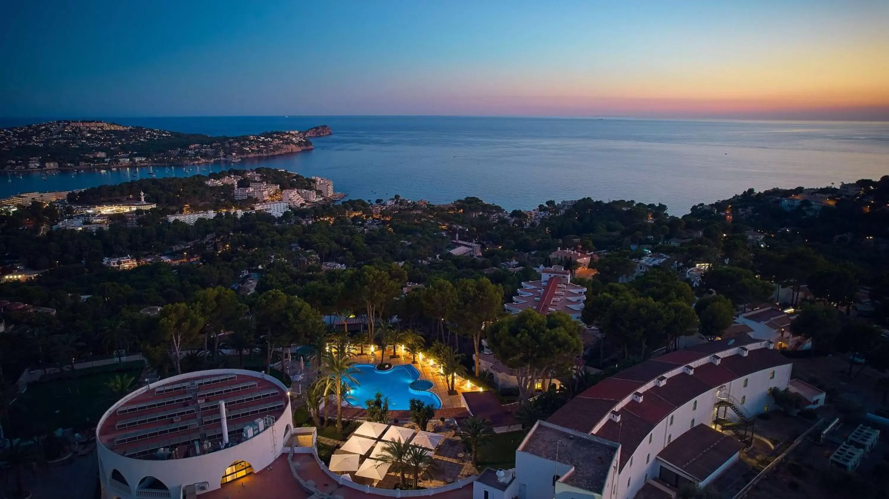 Pool view, Bird's-eye View in Hilton Mallorca Galatzo