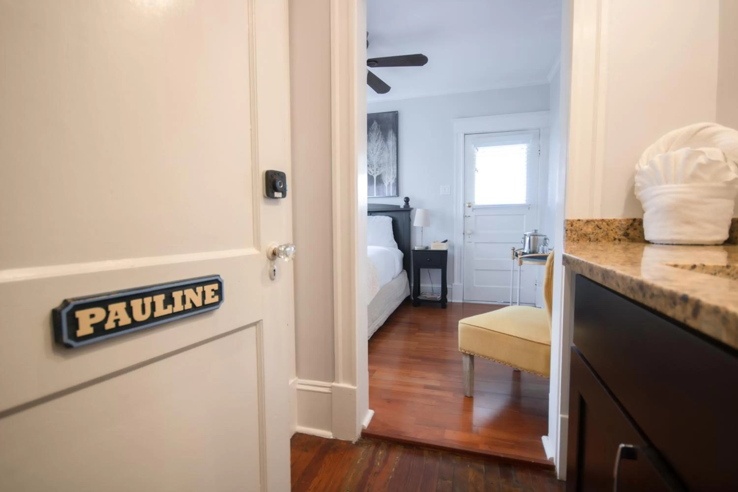 Bed in Hemingway House Bed and Breakfast