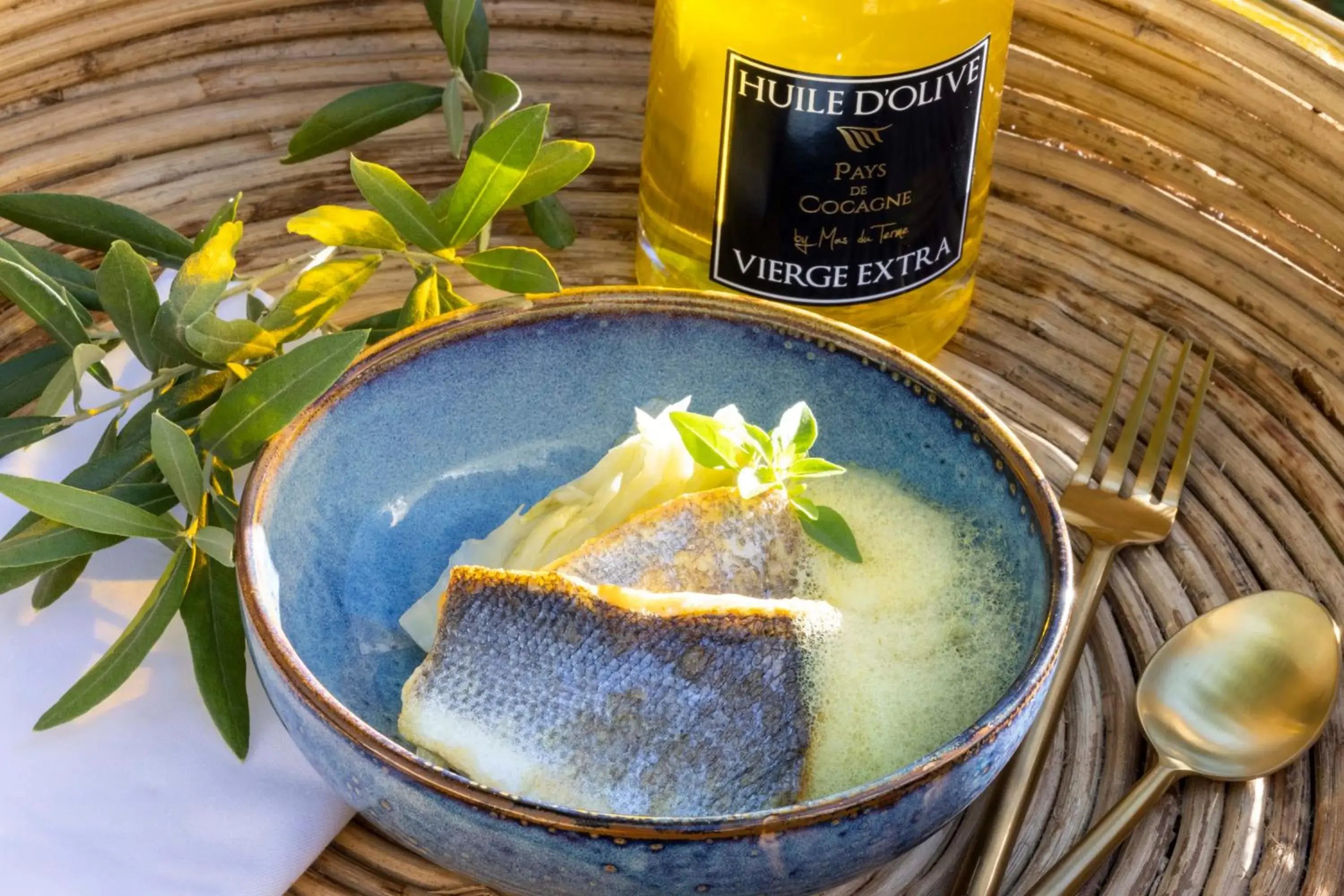 Food close-up, Swimming Pool in Le Mas du Terme