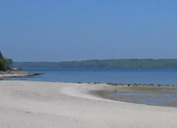 Area and facilities, Beach in Hotel am Wasserturm