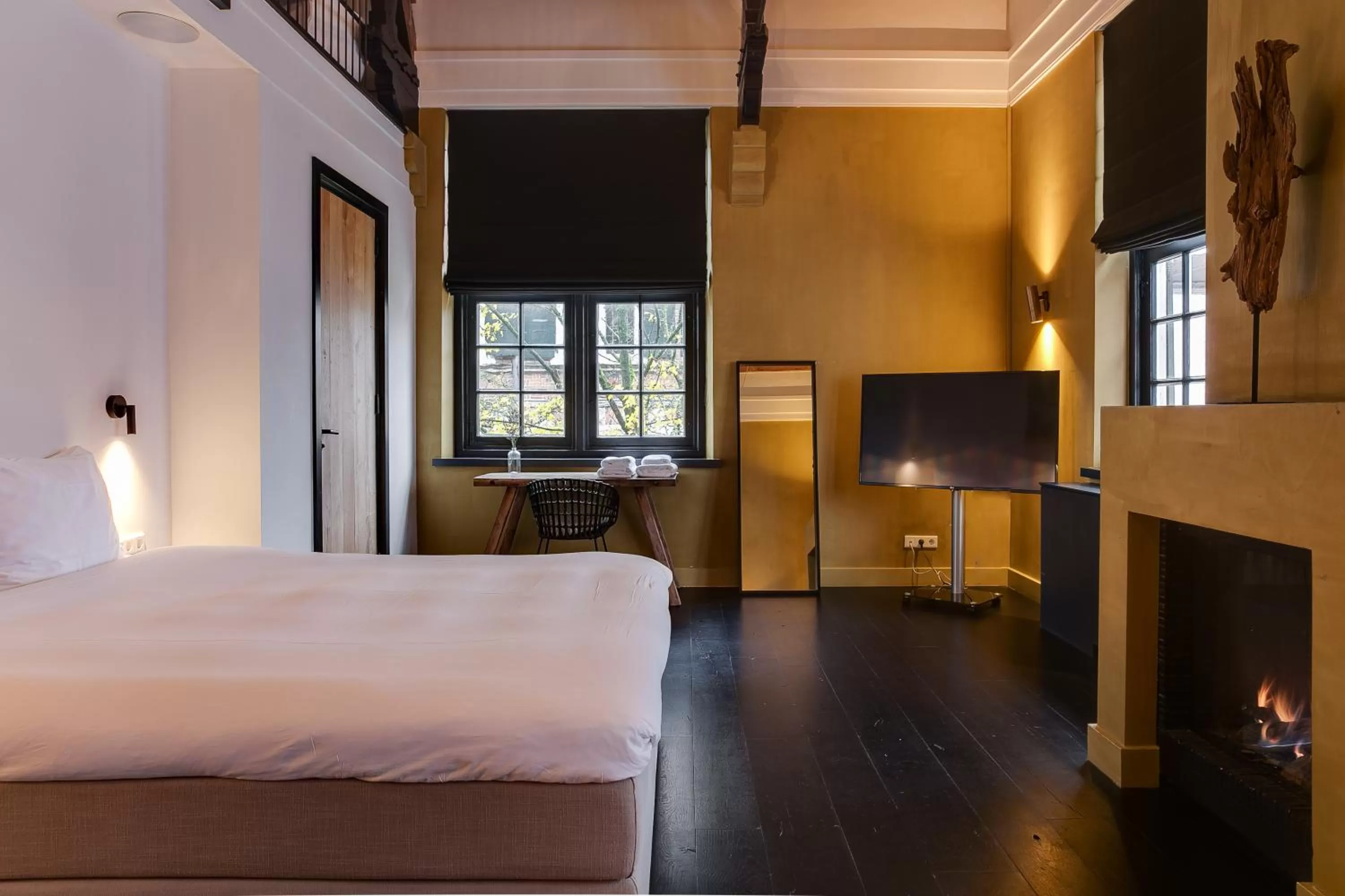 Bed in Vesting Hotel Naarden
