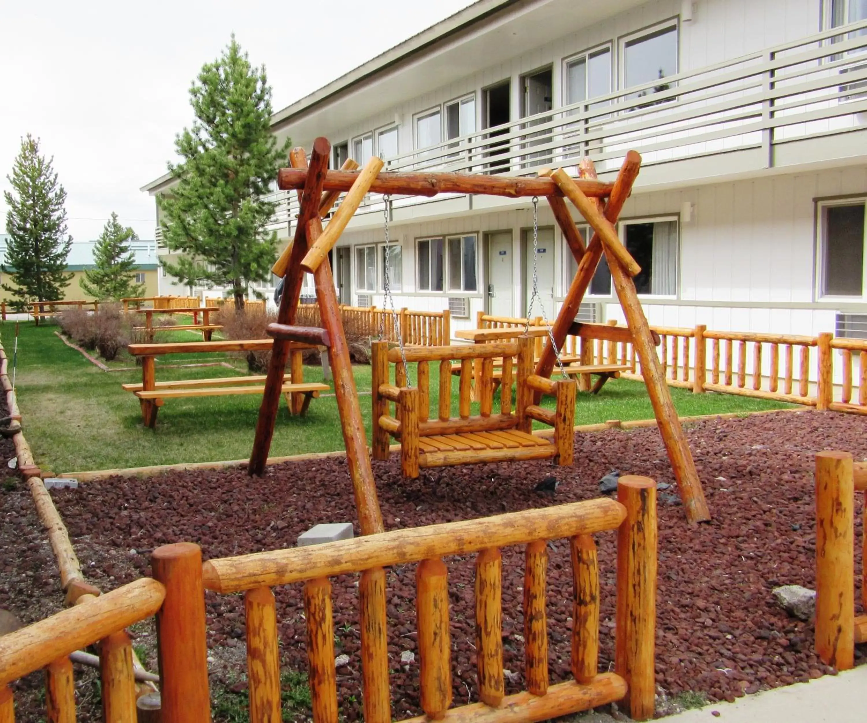 Garden, Children's Play Area in White Buffalo Hotel