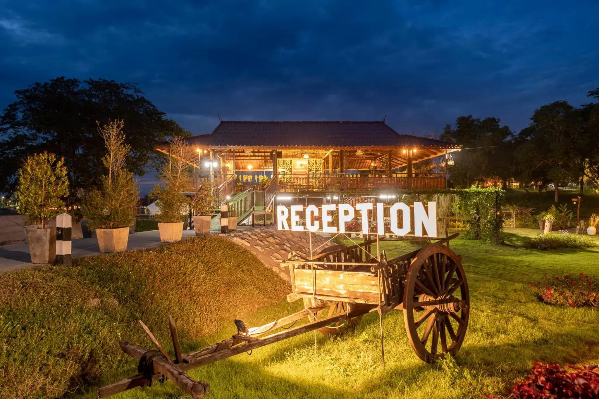 Lobby or reception, Property Building in Doi Inthanon Riverside resort