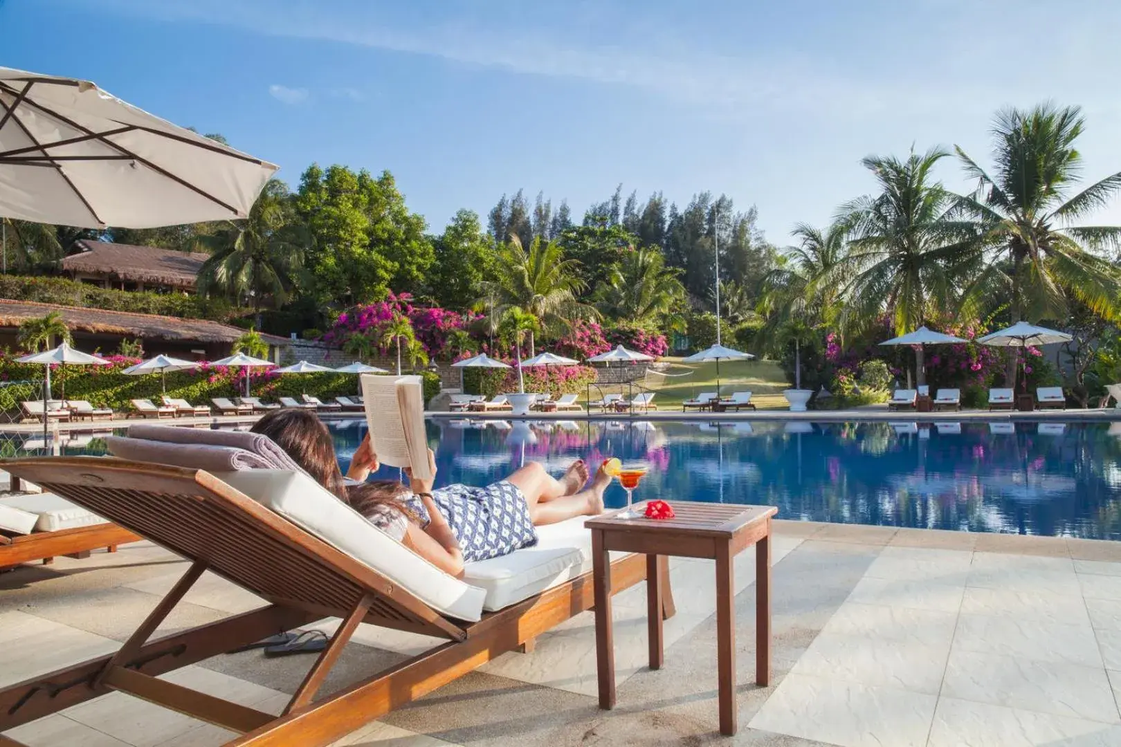 Swimming pool in Victoria Phan Thiet Beach Resort & Spa Swimming pool in Victoria Phan Thiet Beach Resort & Spa