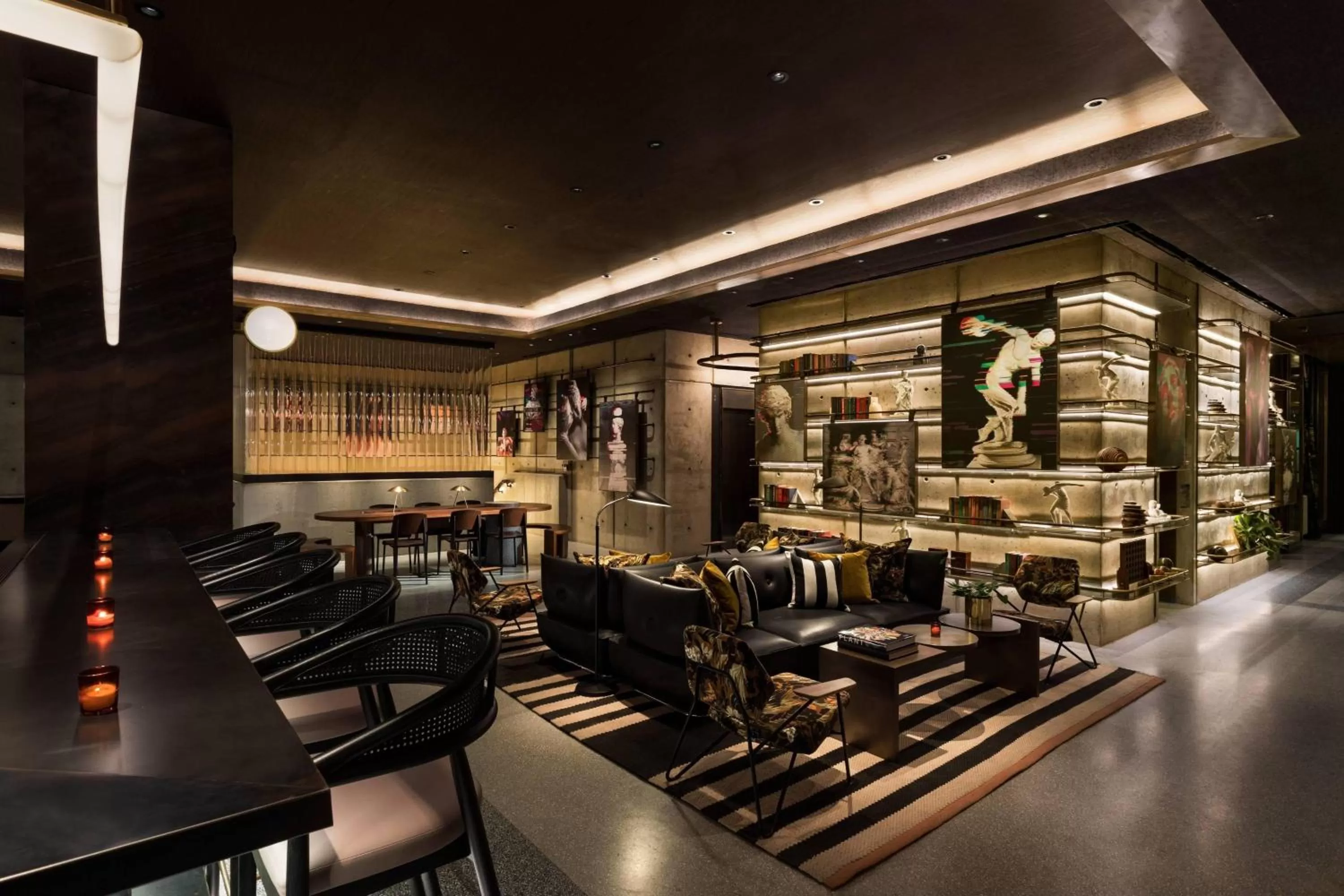 Lobby or reception in Moxy NYC Chelsea
