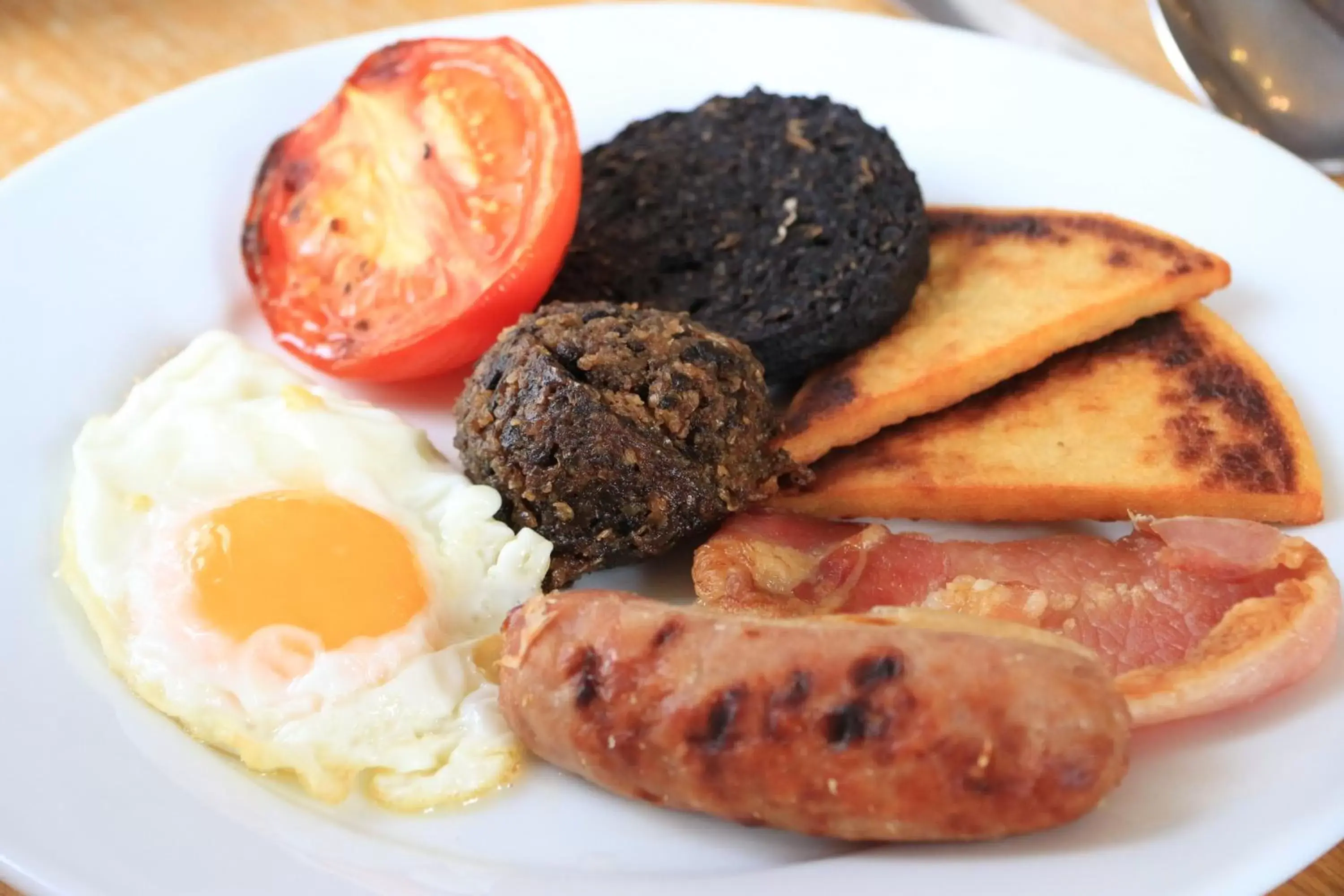 English/Irish breakfast, Food in Tulloch Castle Hotel ‘A Bespoke Hotel’
