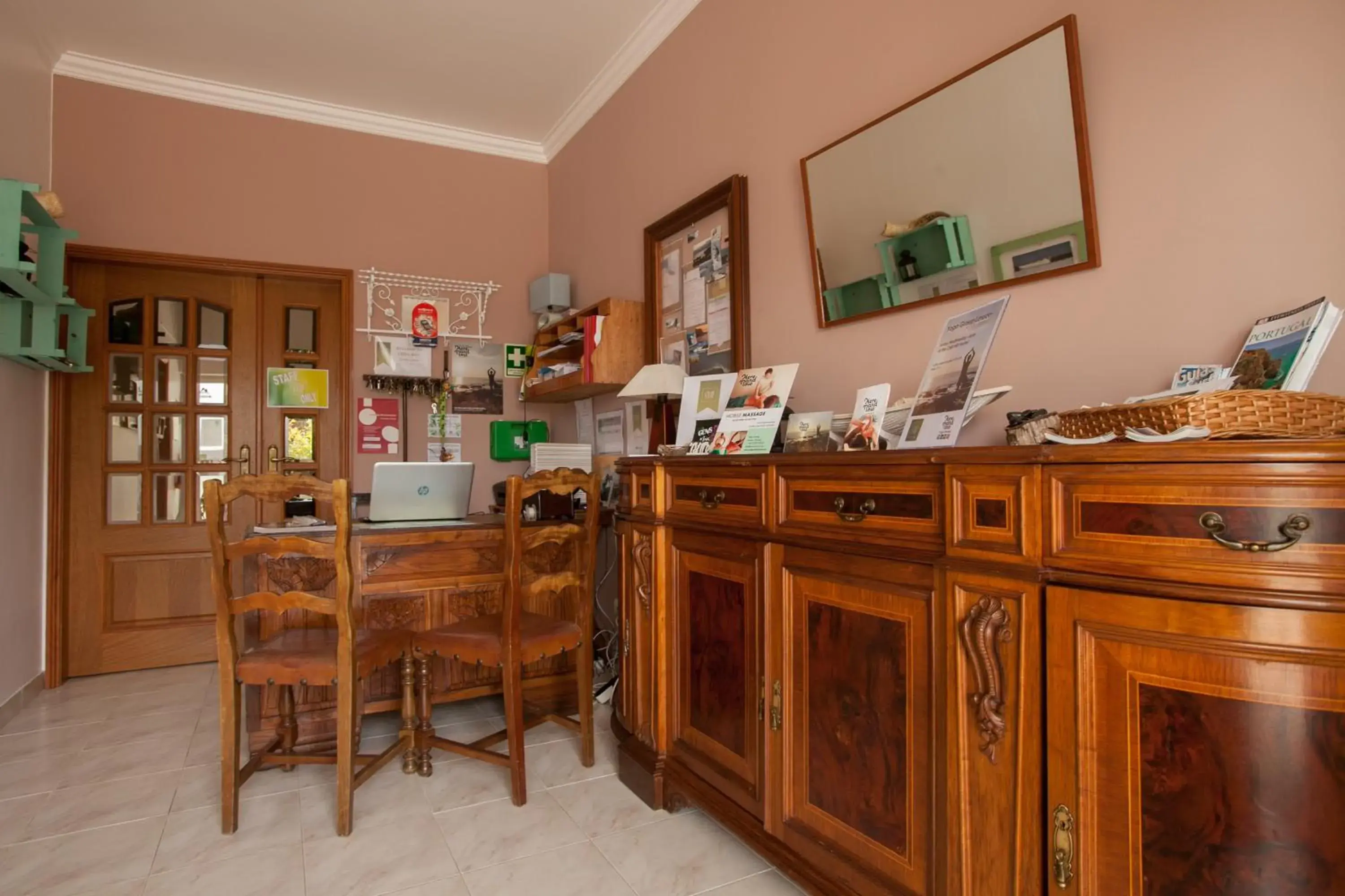 Lobby or reception in Ericeira Chill Hill Hostel & Private Rooms Lobby or reception in Ericeira Chill Hill Hostel & Private Rooms