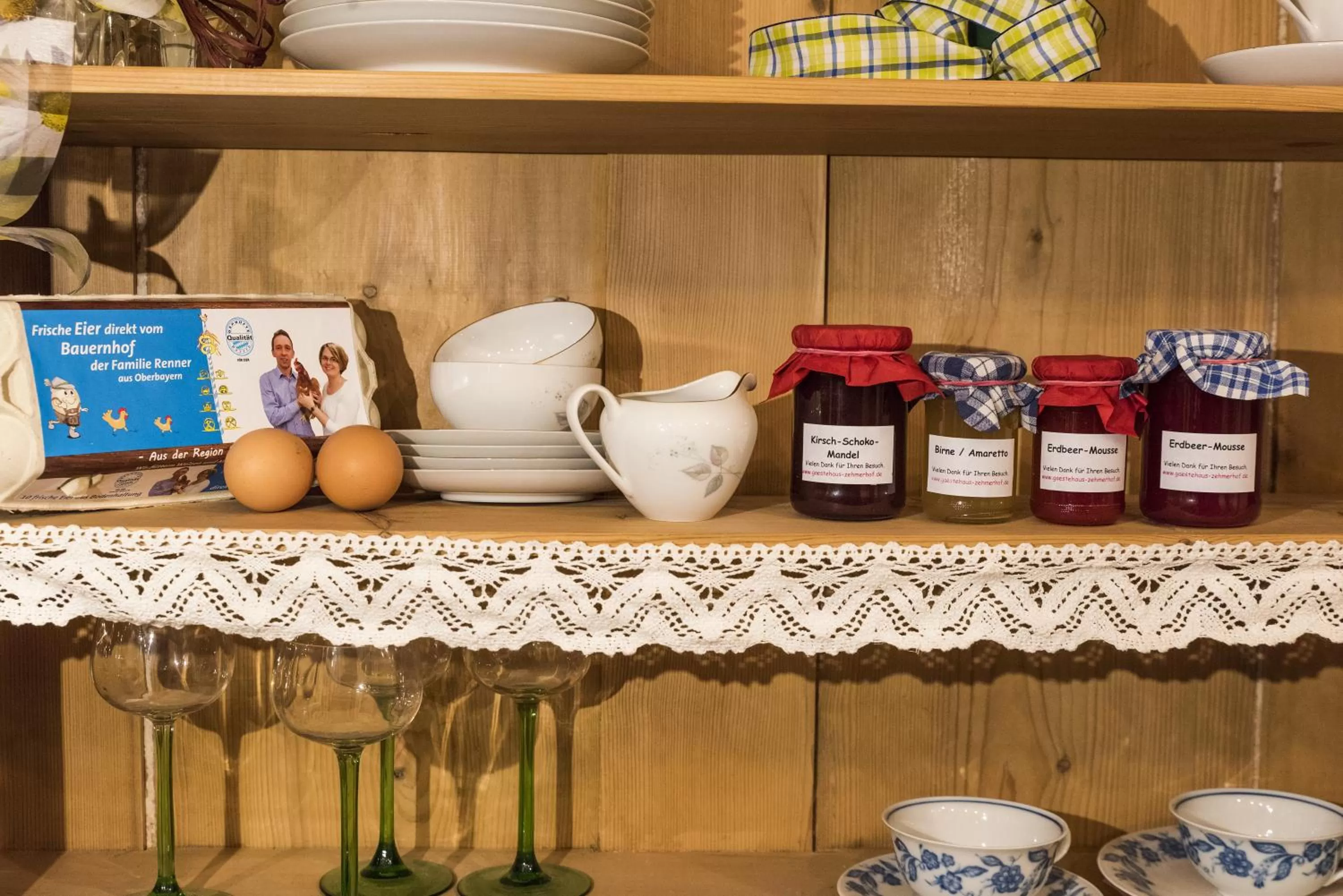 Kitchen or kitchenette in Gästehaus Zehmerhof bei Erding