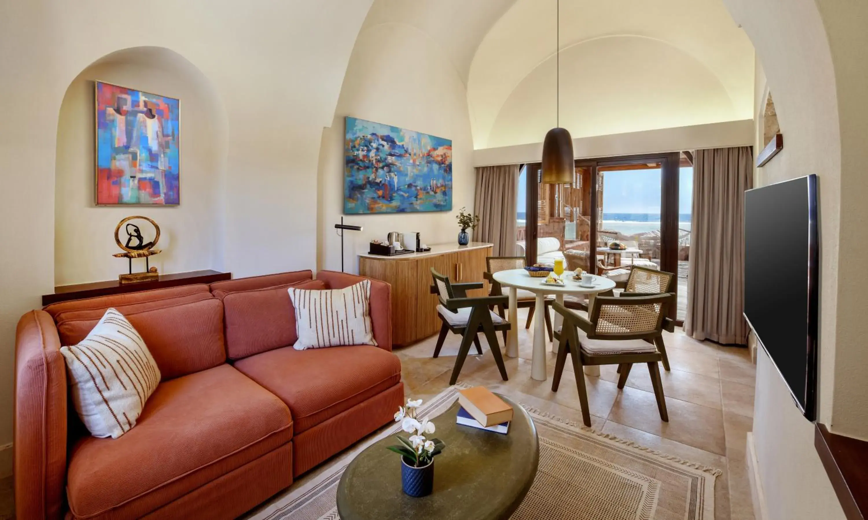 Living room, Seating Area in Movenpick Resort El Quseir