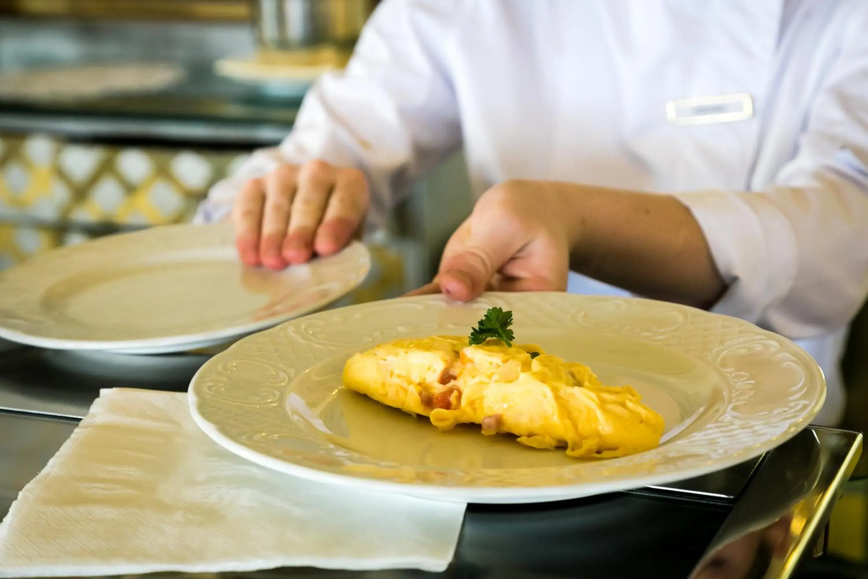 Continental breakfast in Hotel Villa E Palazzo Aminta