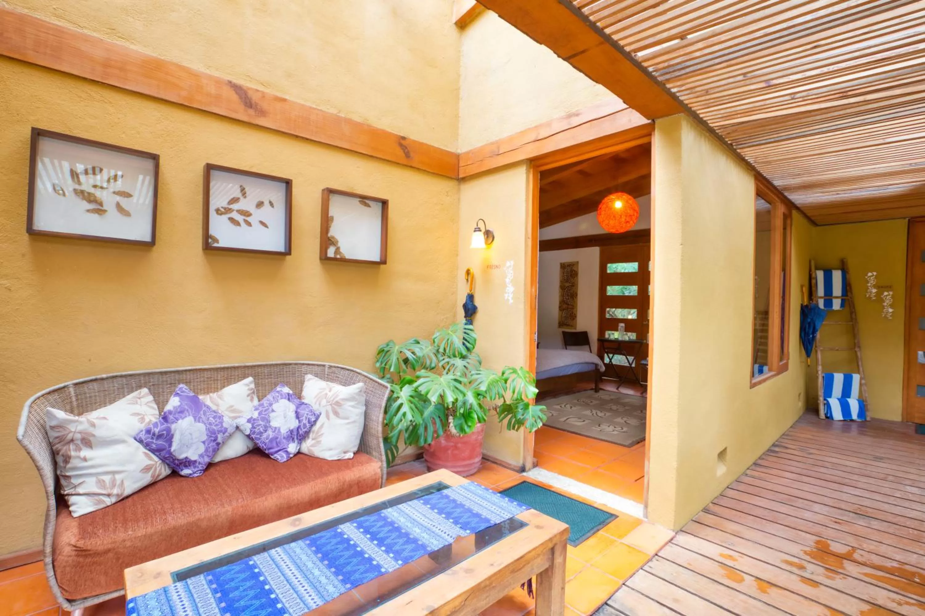 Living room in La Joya del Viento