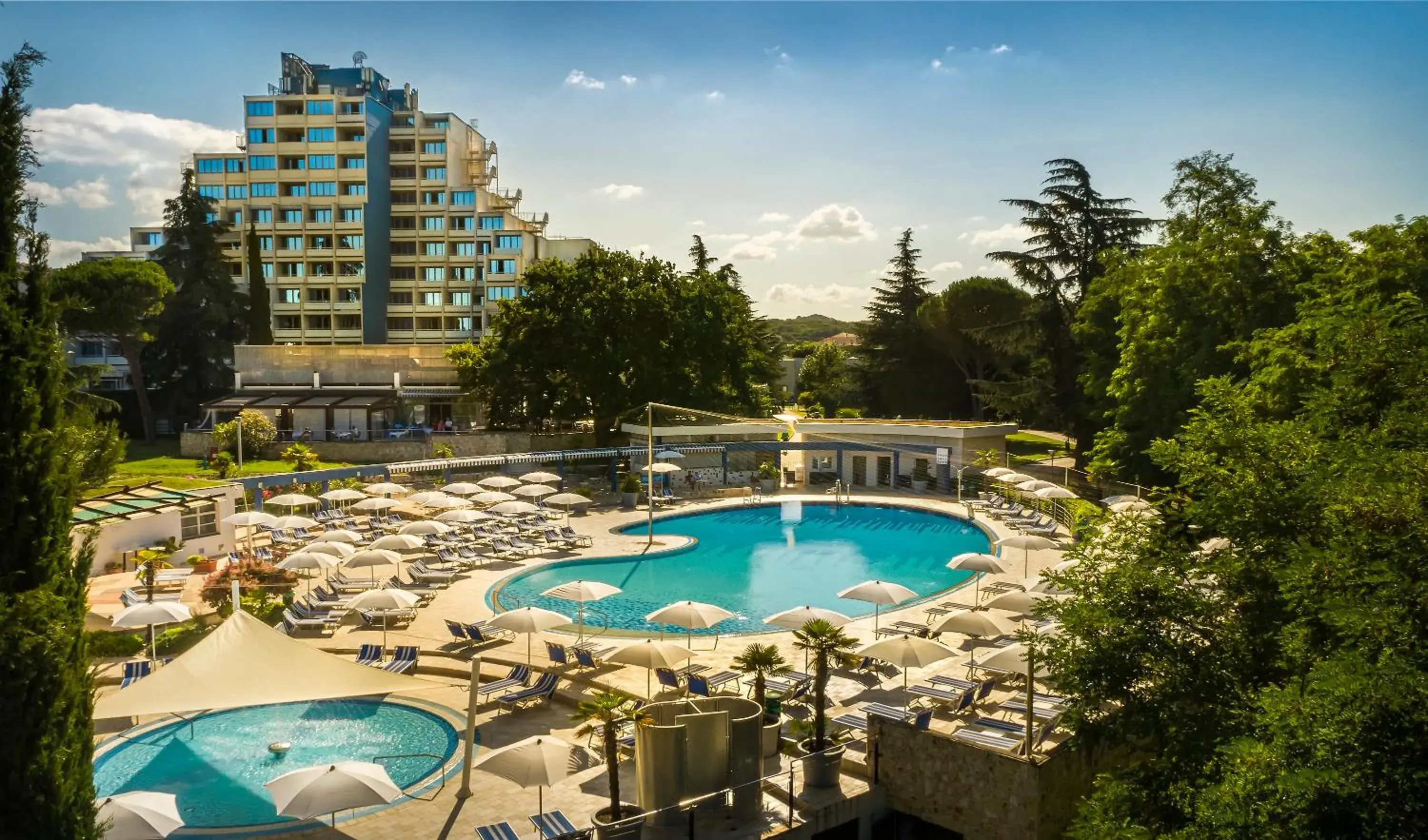 Property building, Pool View in Hotel Valamar Diamant