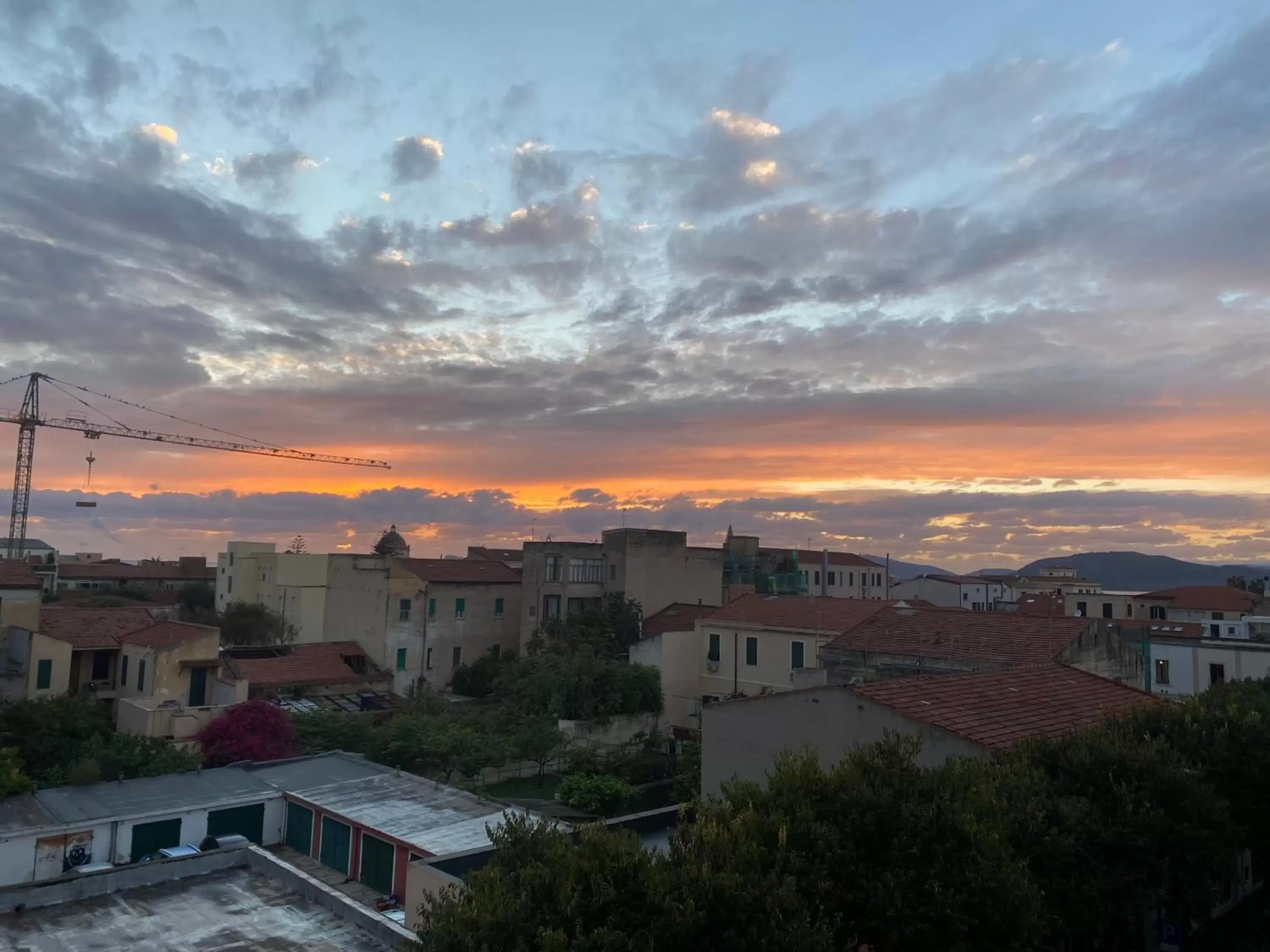 Sunset in Rossocorallo Rooms