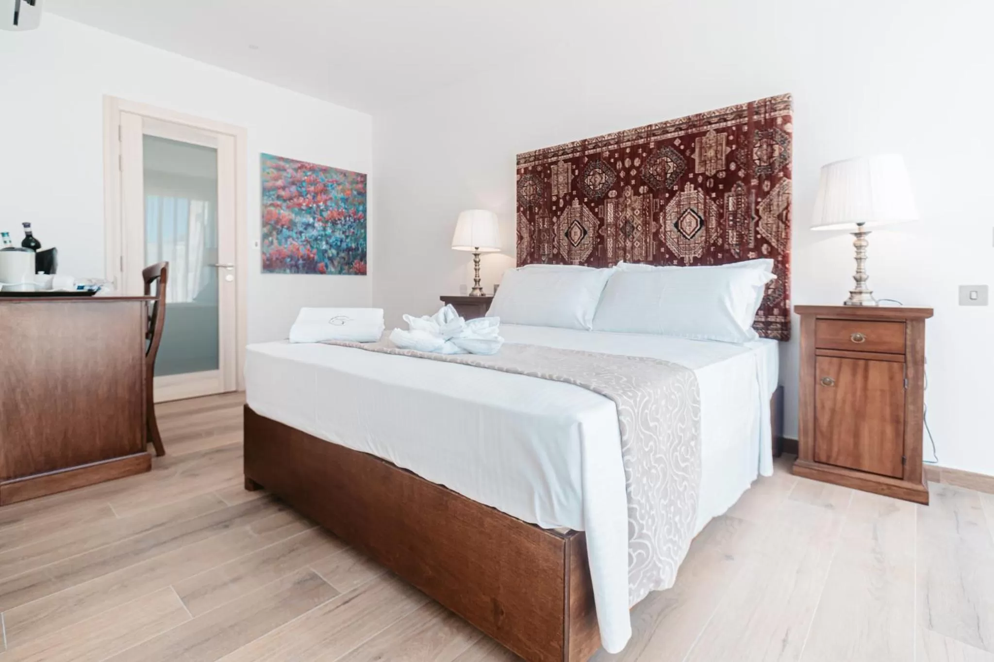 Bed in Palazzo Violetta