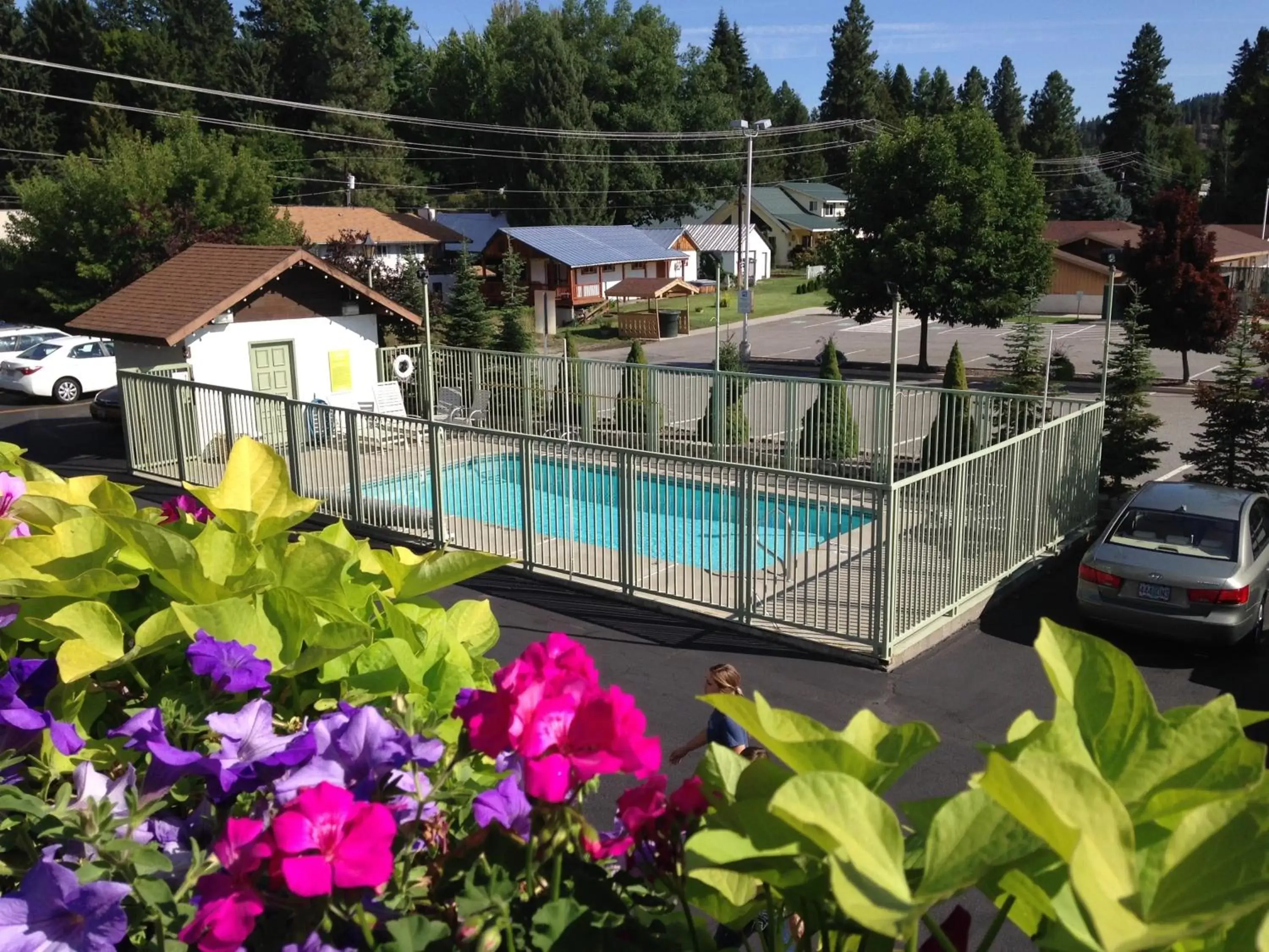 Swimming pool, Pool View in Linderhof Inn