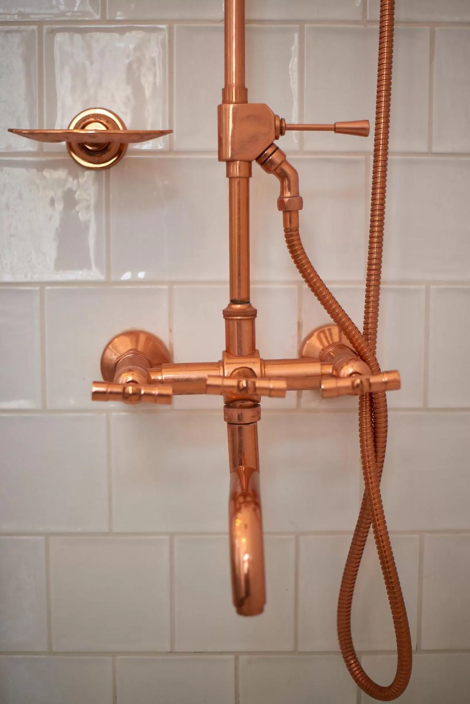 Shower in Fortunata Chacana Guest House