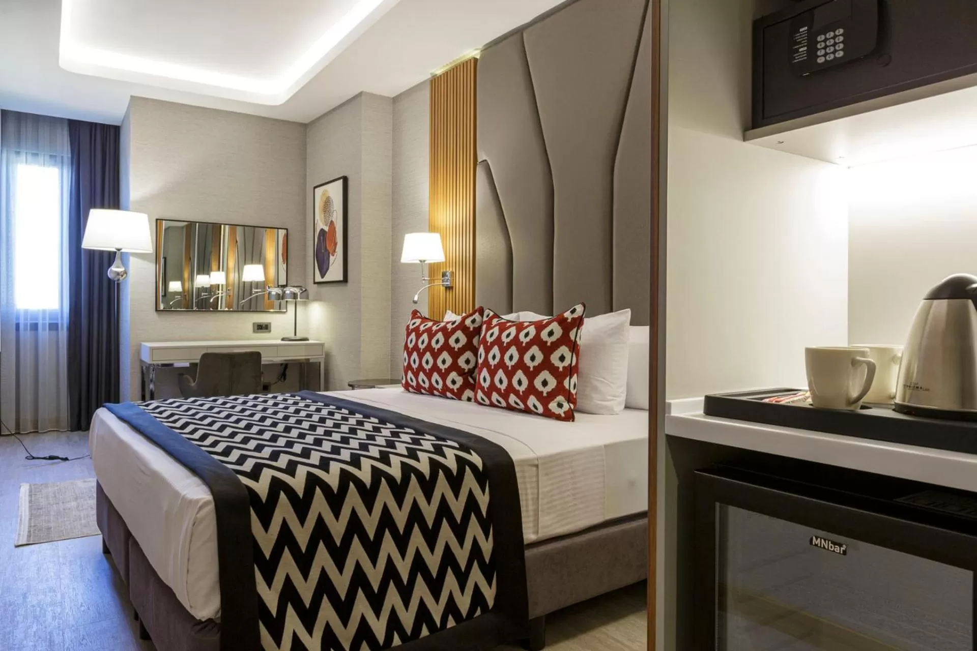 TV and multimedia, Bed in Ramada Encore by Wyndham Istanbul Sisli