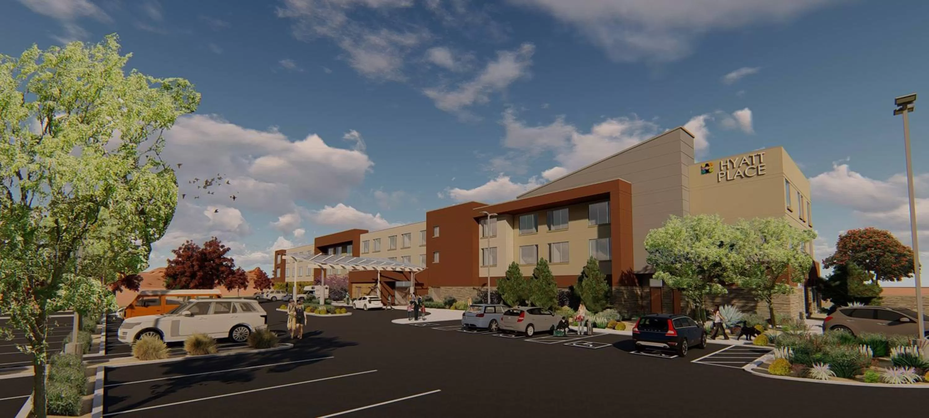 Facade/entrance in Hyatt Place Page Lake Powell