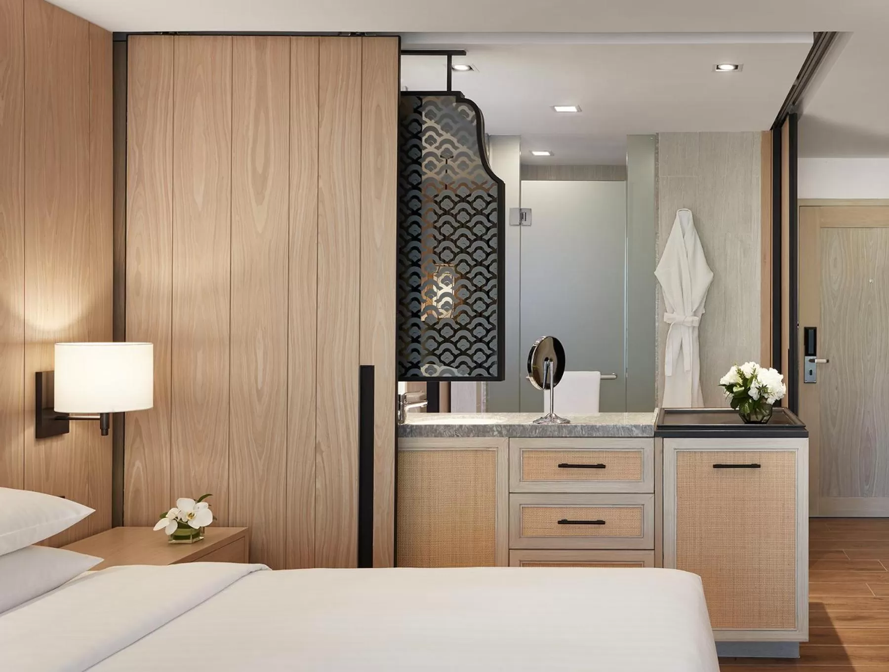 Bathroom, Bed in Hyatt Regency Hua Hin