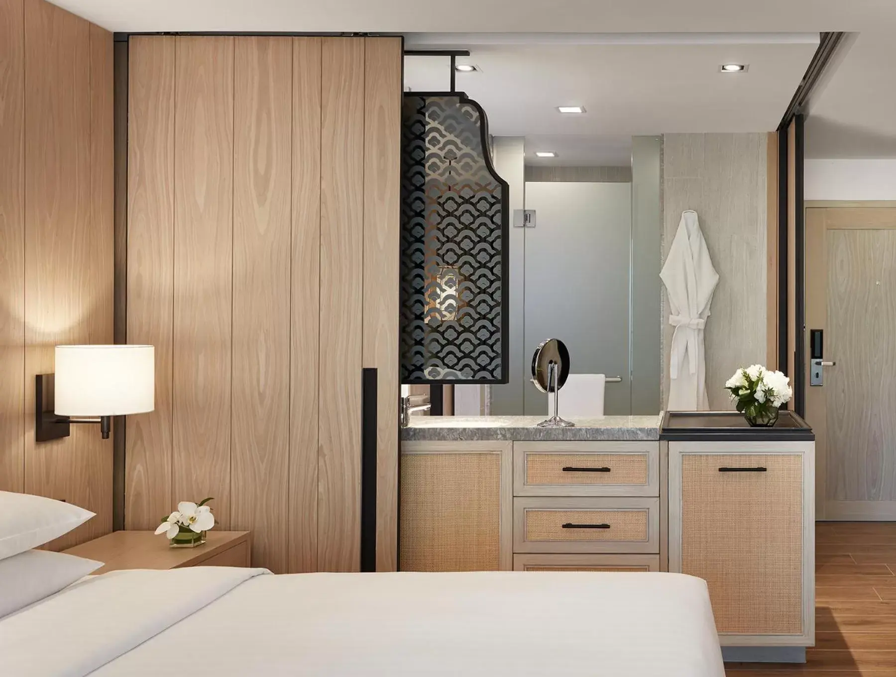 Bathroom, Bed in Hyatt Regency Hua Hin SHA Extra Plus