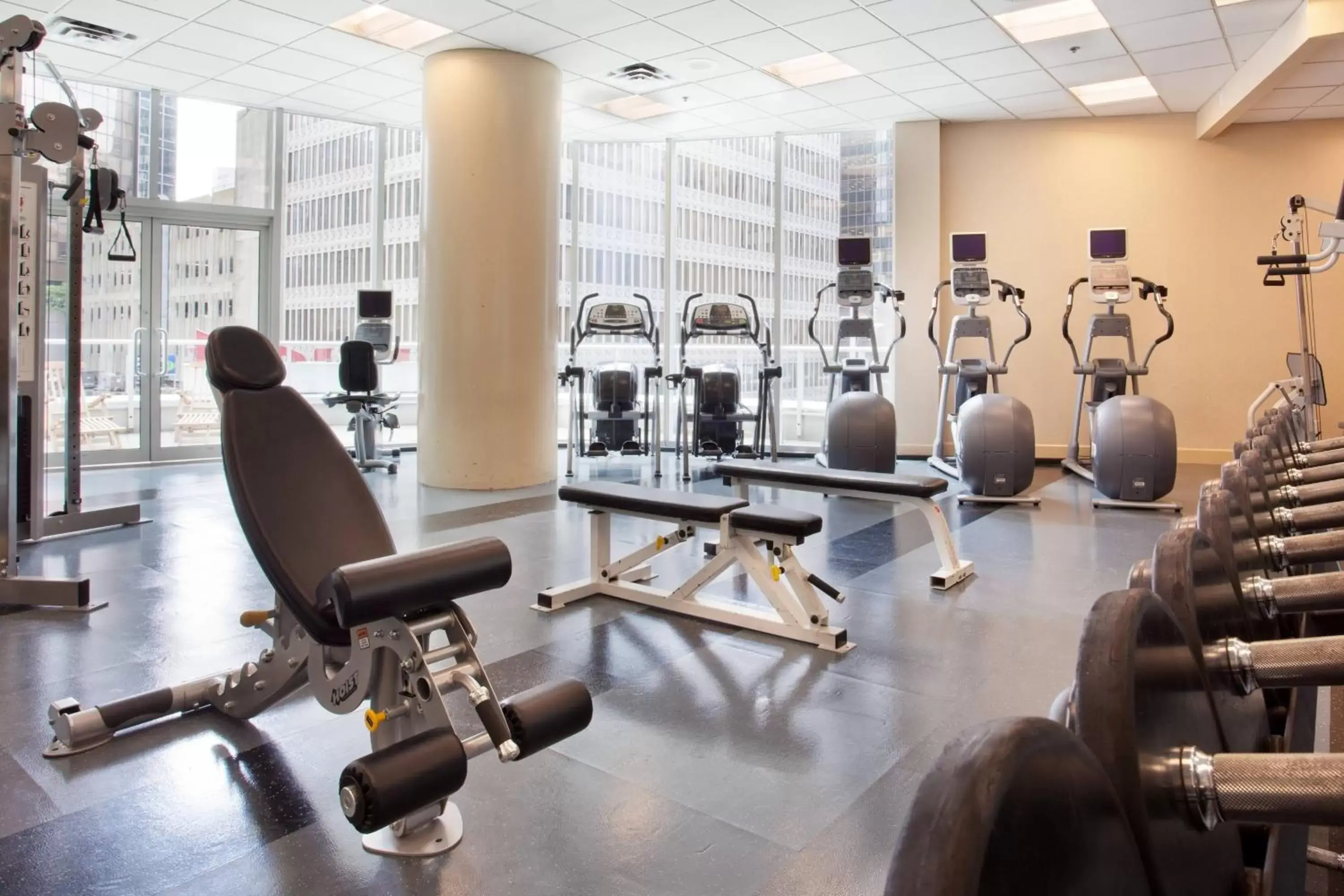 Fitness centre/facilities, Fitness Center/Facilities in Vancouver Marriott Pinnacle Downtown Hotel