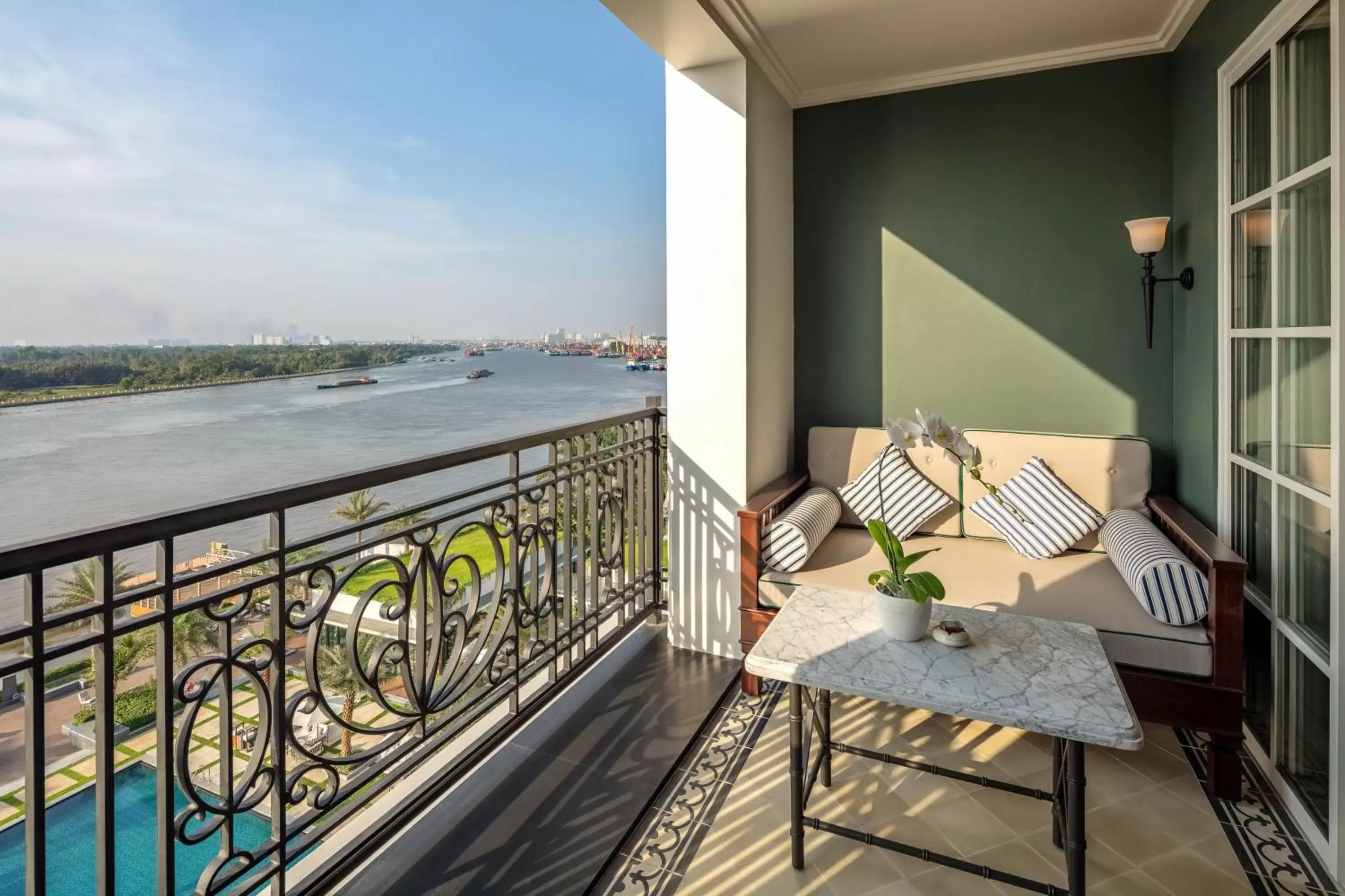 Balcony/Terrace in Mia Saigon – Luxury Boutique Hotel