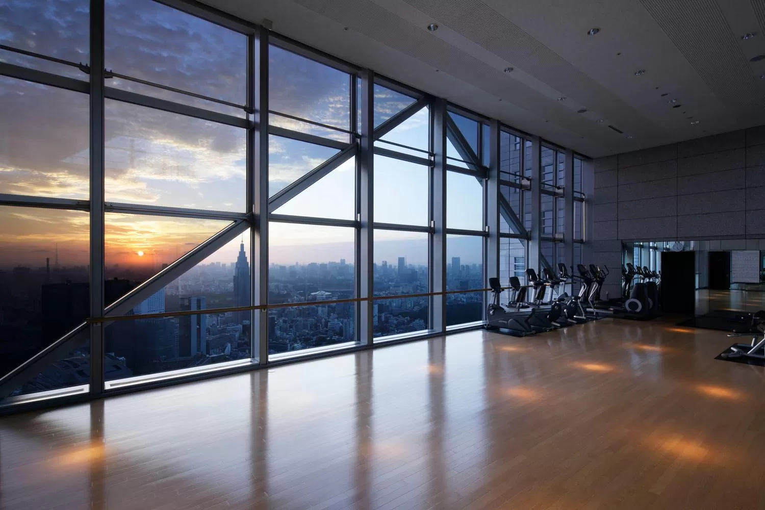 Fitness centre/facilities in Park Hyatt Tokyo