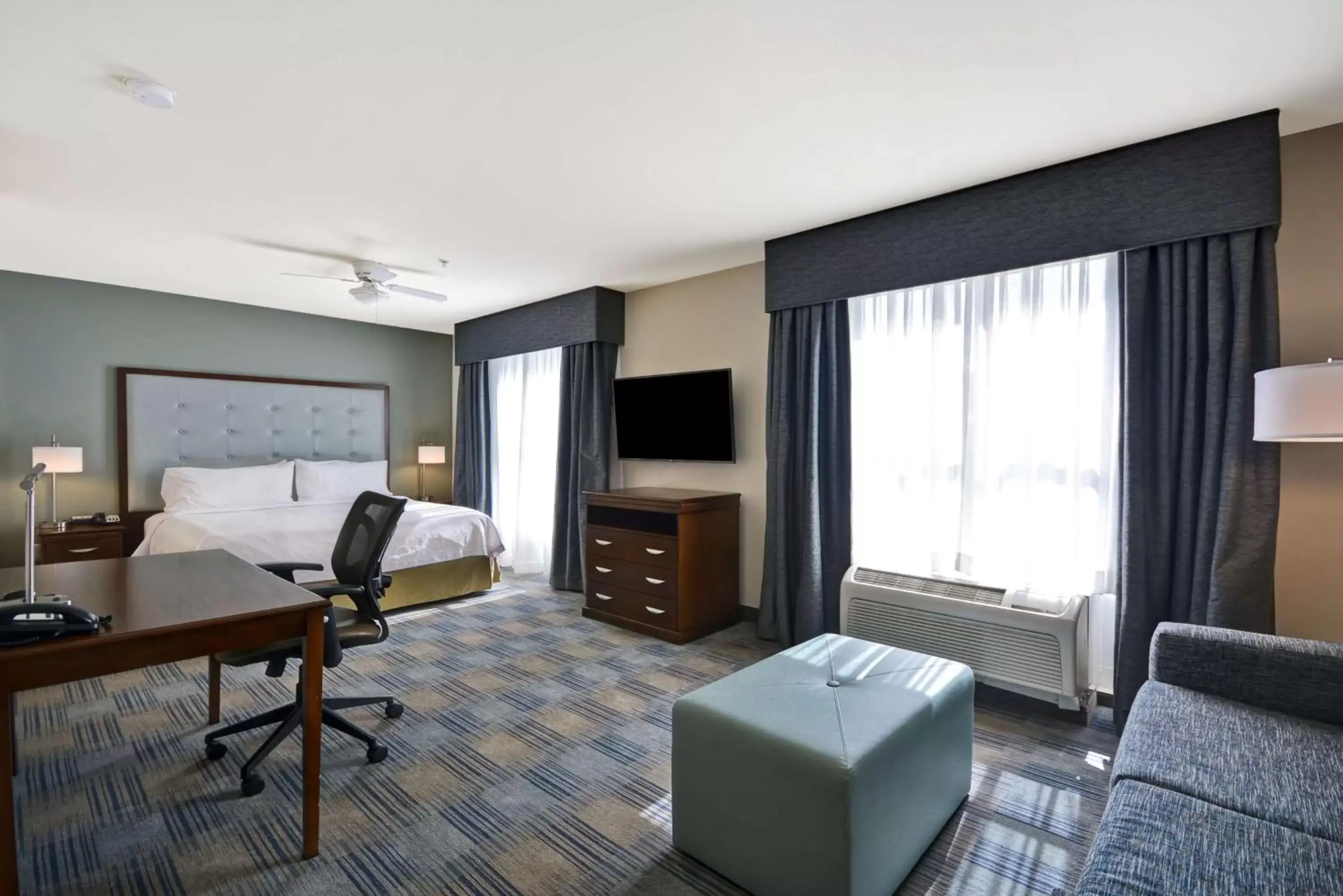 Bedroom, Seating Area in Homewood Suites by Hilton Wilmington/Mayfaire, NC