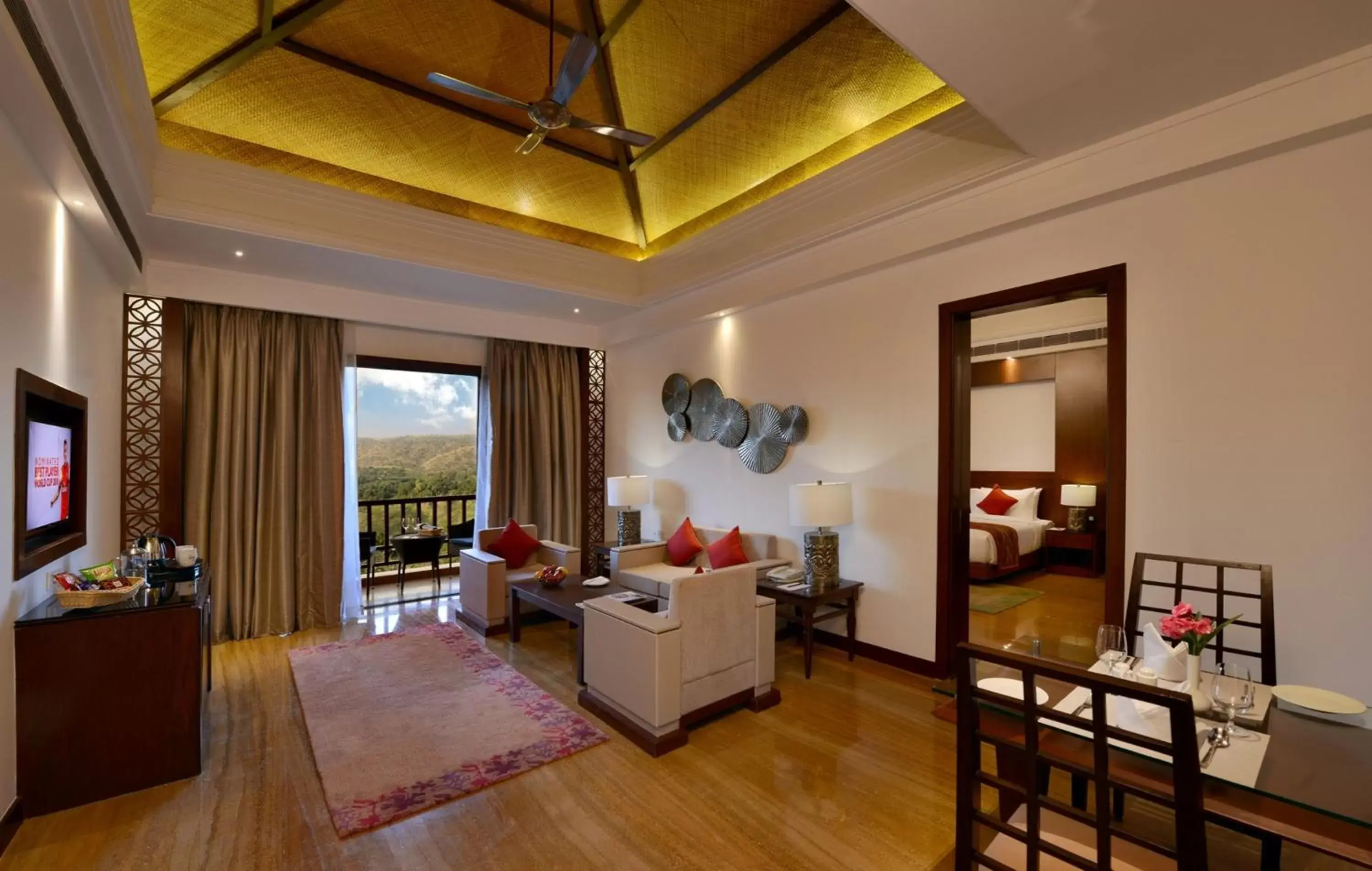 Living room, Seating Area in The Ananta Udaipur Resort & Spa