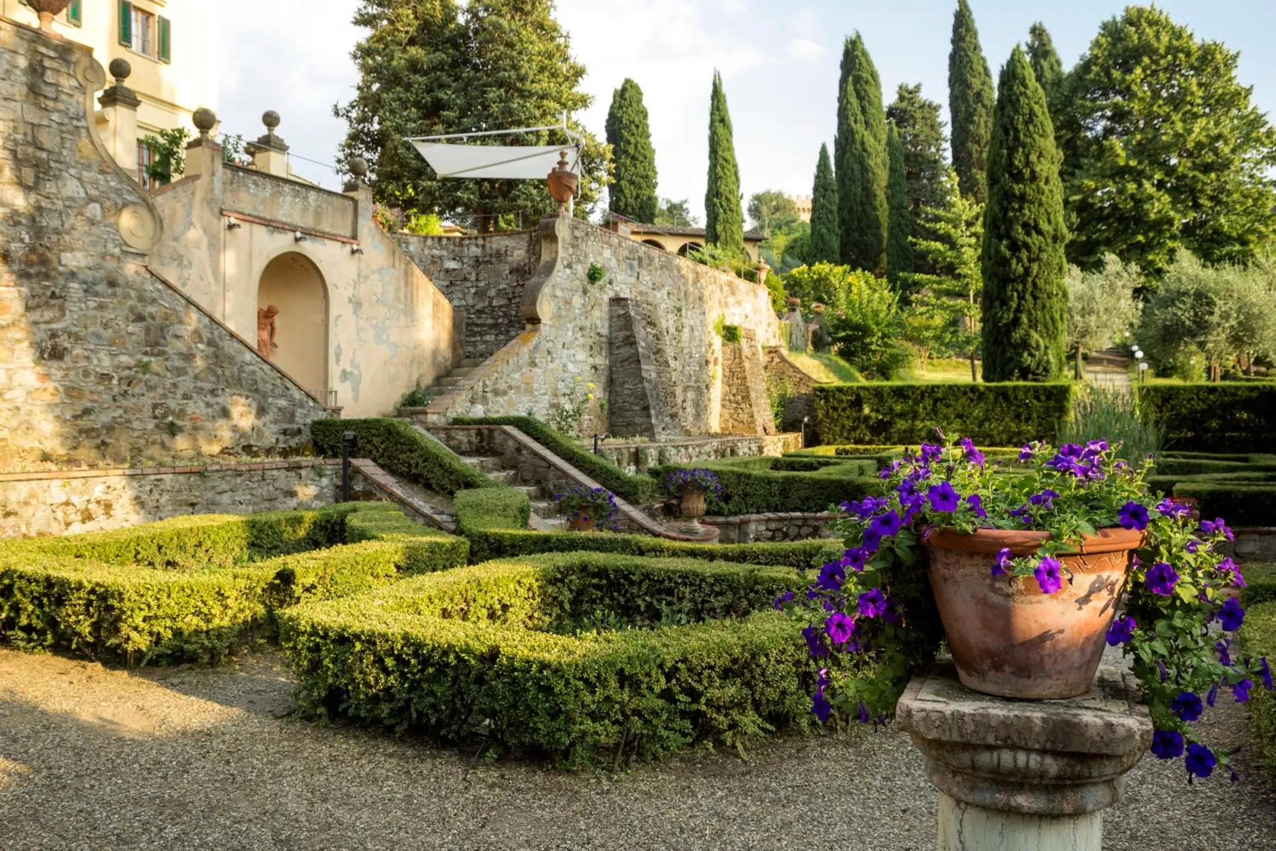 Garden in Art Hotel Villa Agape - Place of Charme