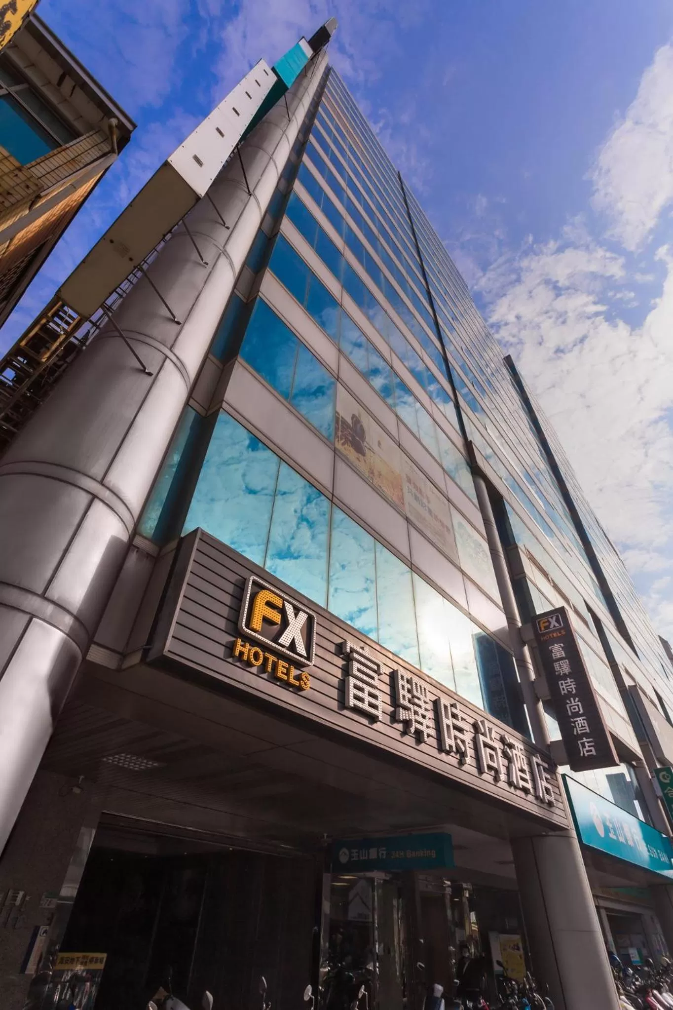 Property building in FX Hotel Tainan