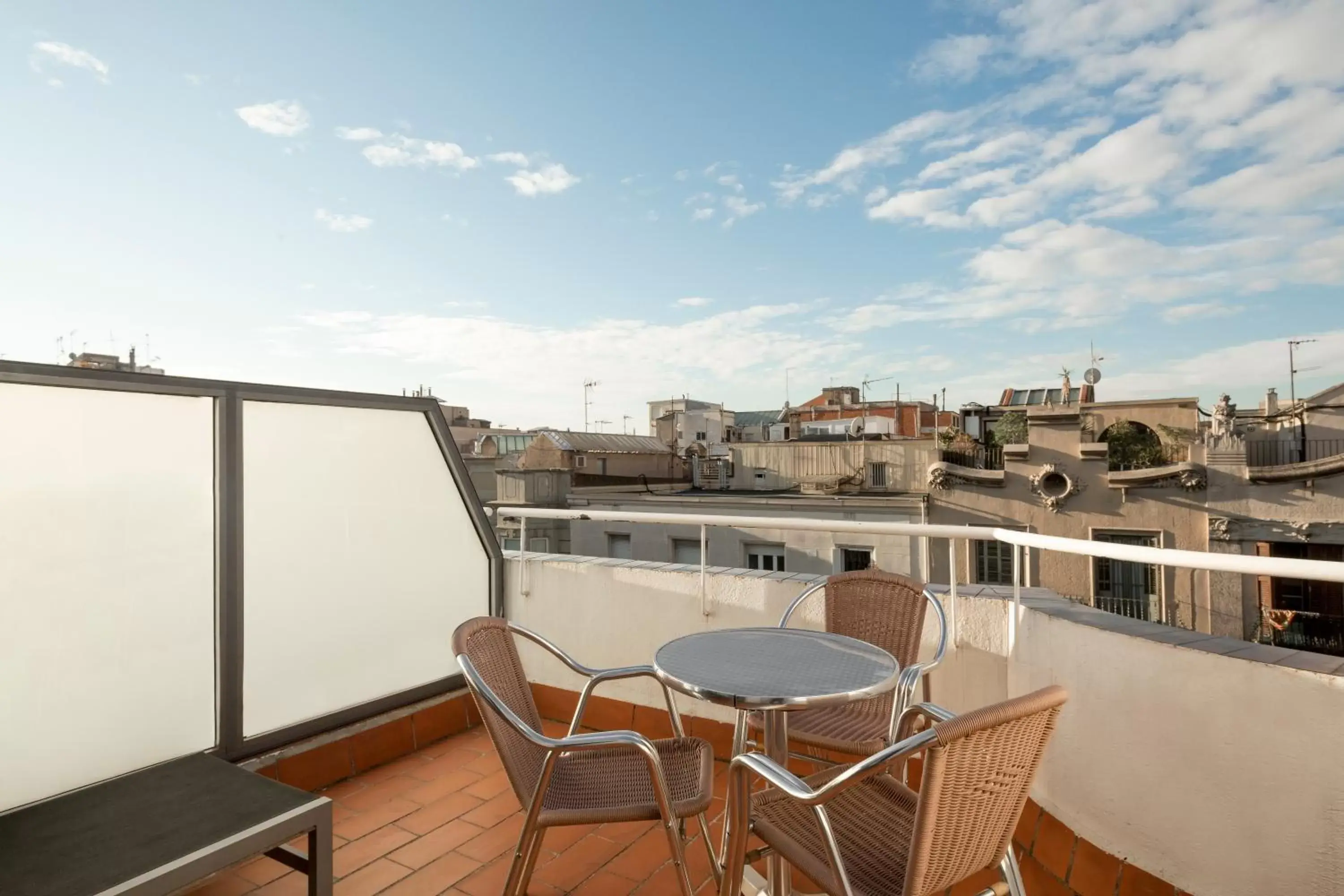 Balcony/Terrace in Barcelona Apartment Aramunt