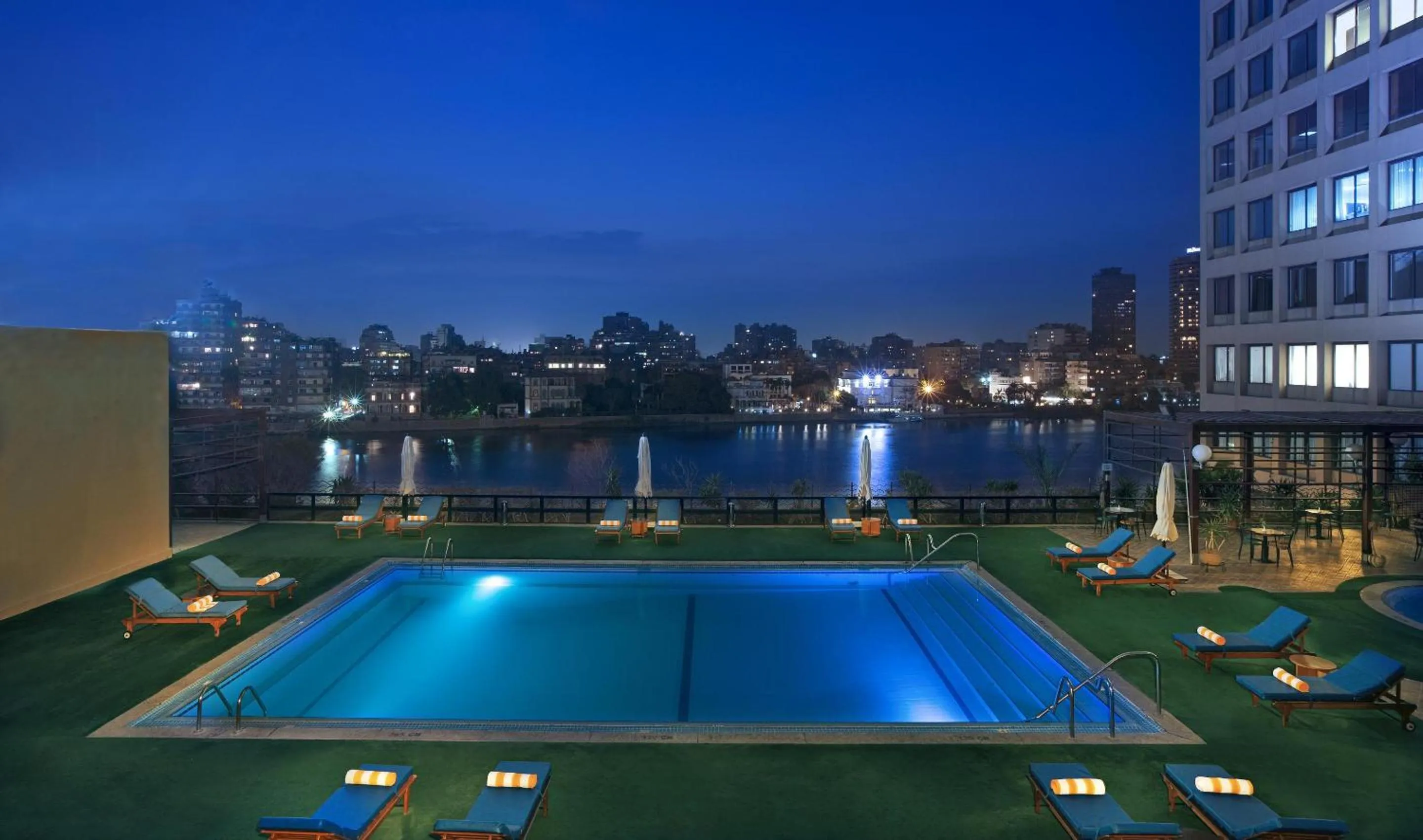 Swimming pool in Cairo World Trade Center Hotel & Residences