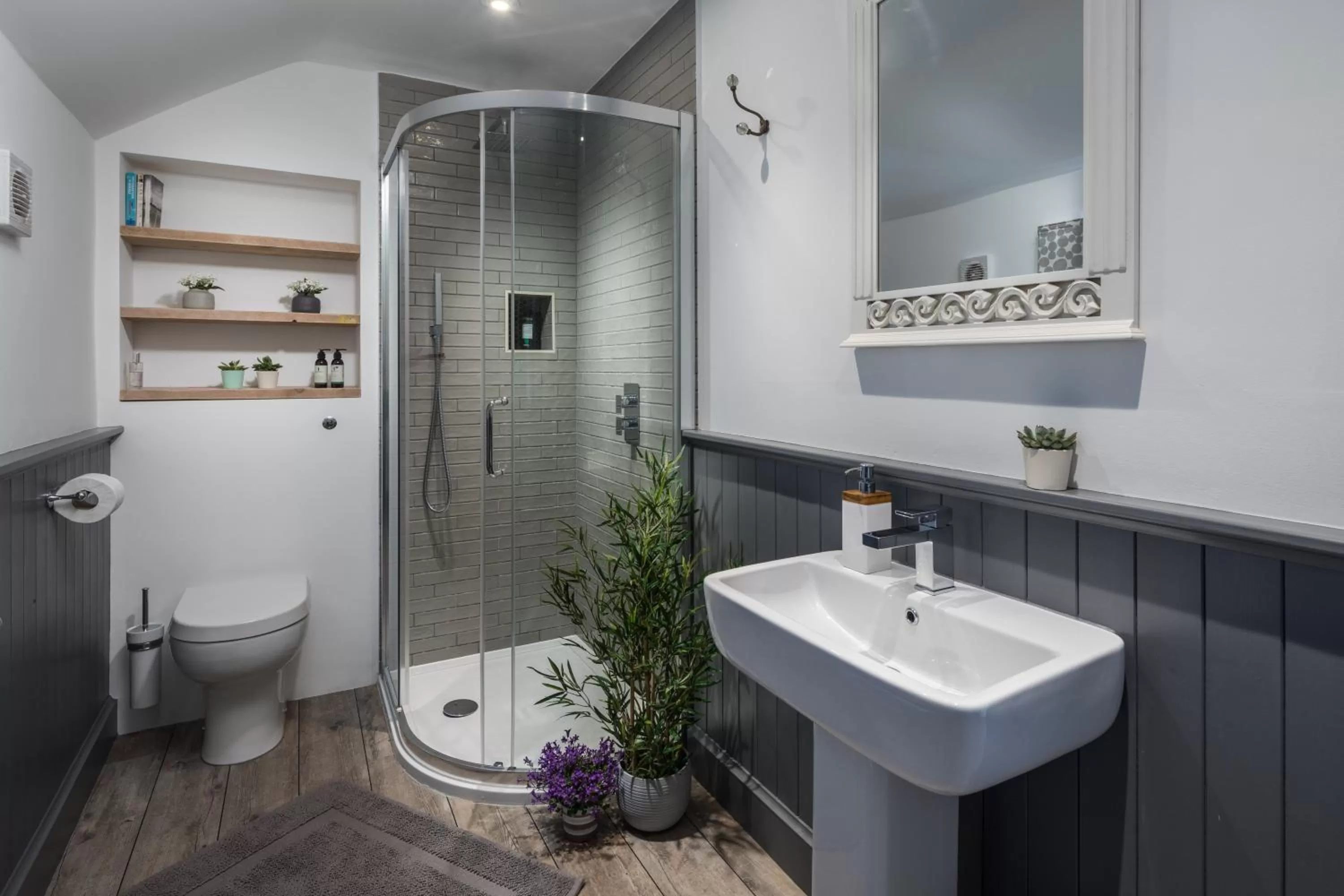 Bathroom in Penwyth House