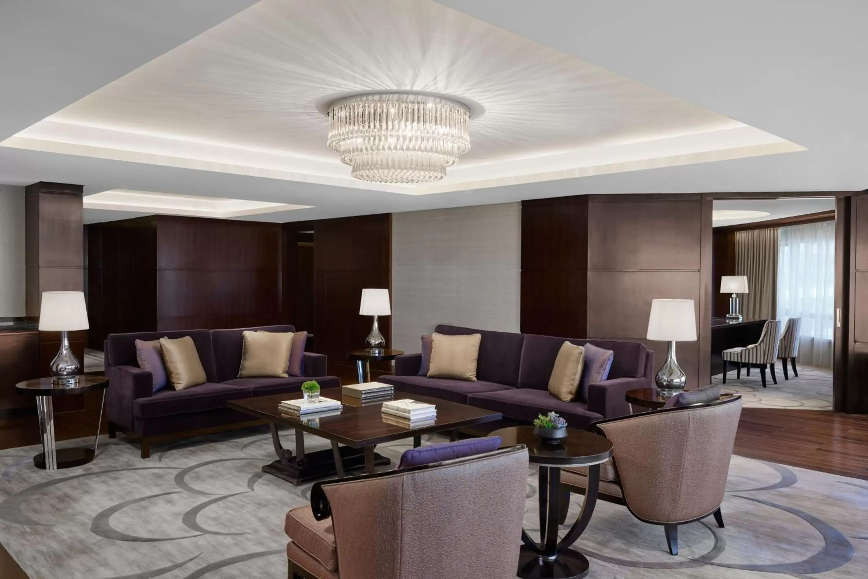 Living room, Seating Area in JW Marriott Hotel Beijing Central