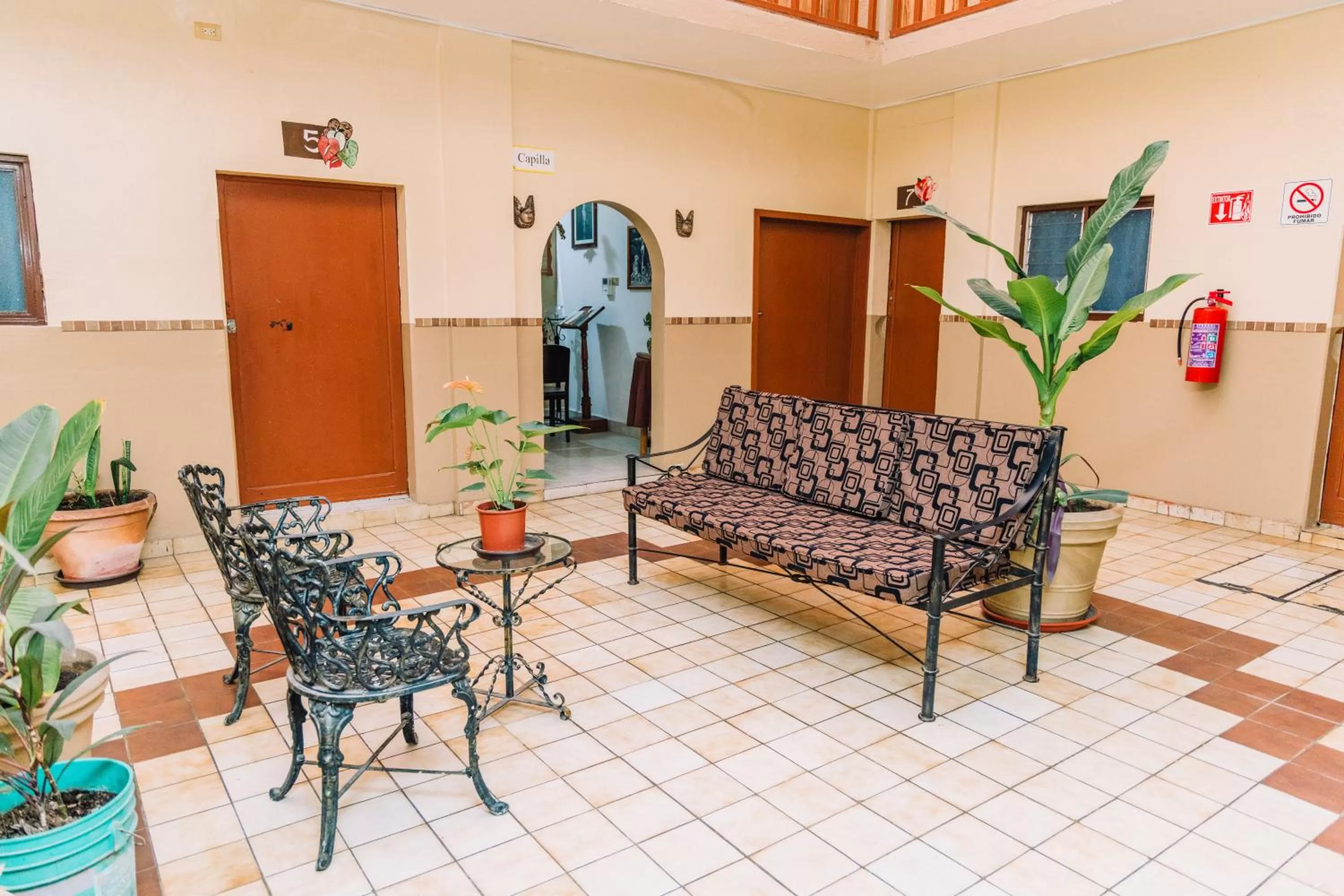 Property building in Hotel Cervantino