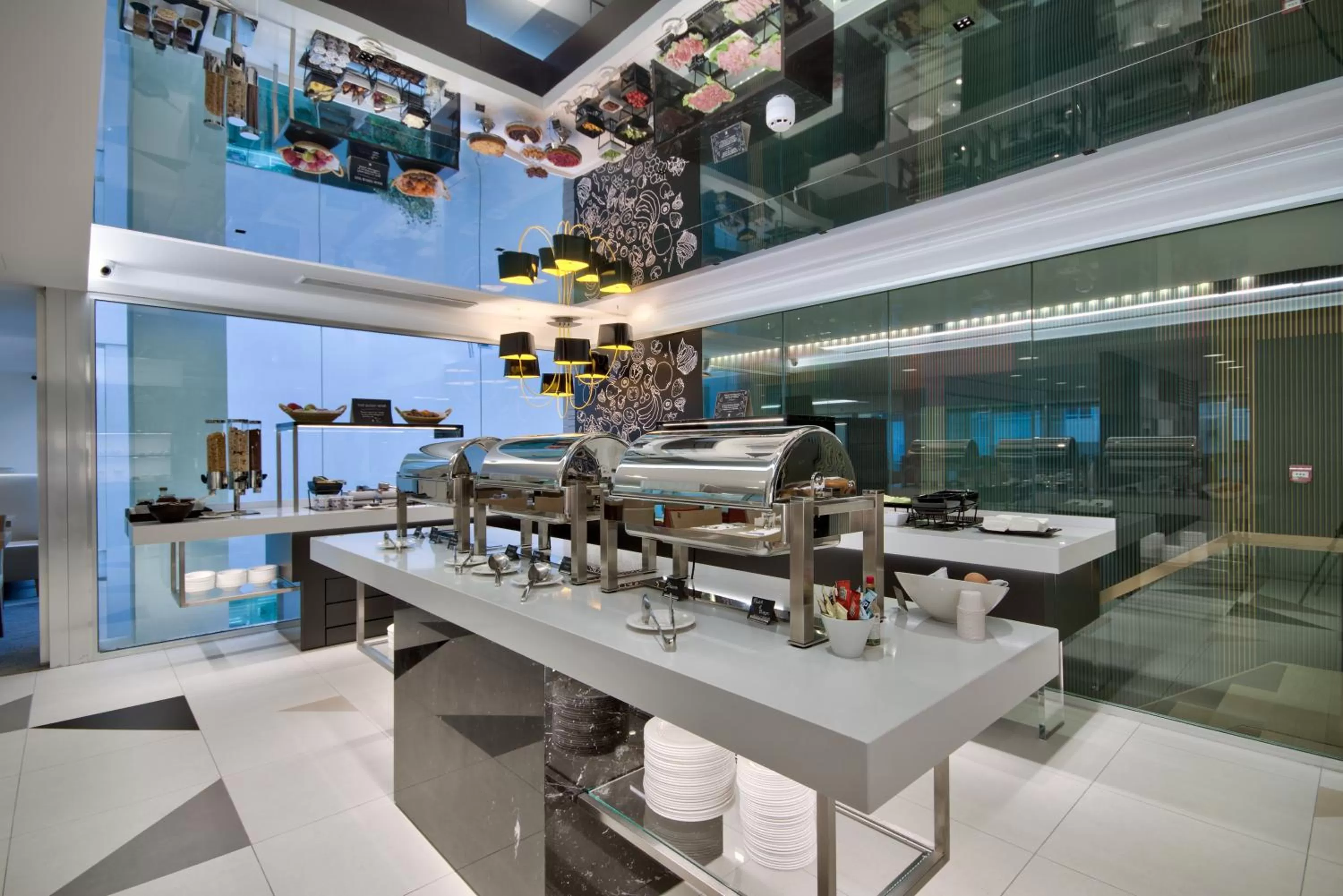 Buffet breakfast in Hotel Valentina