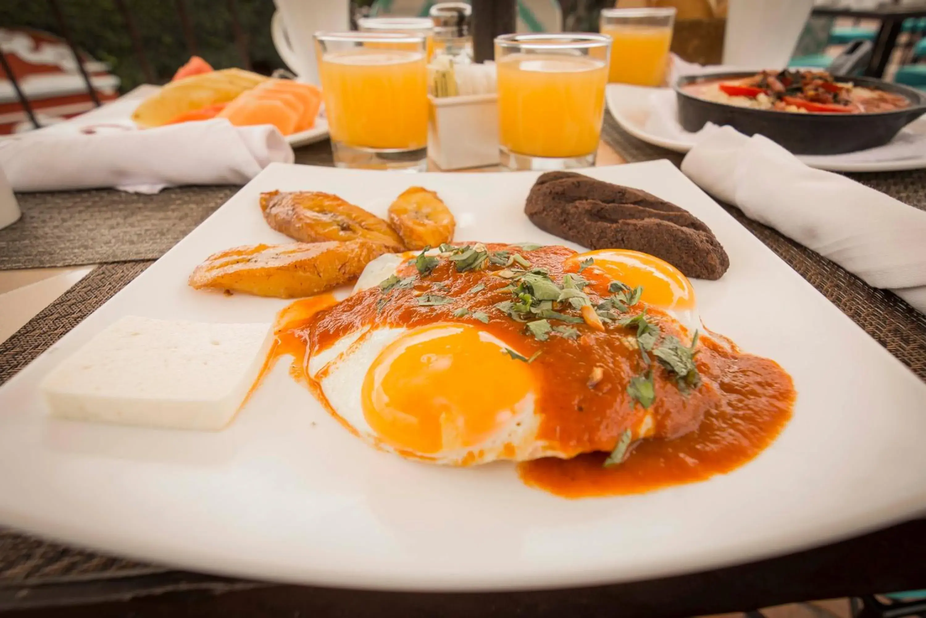 Breakfast in Hotel Boutique Los Pasos & Spa