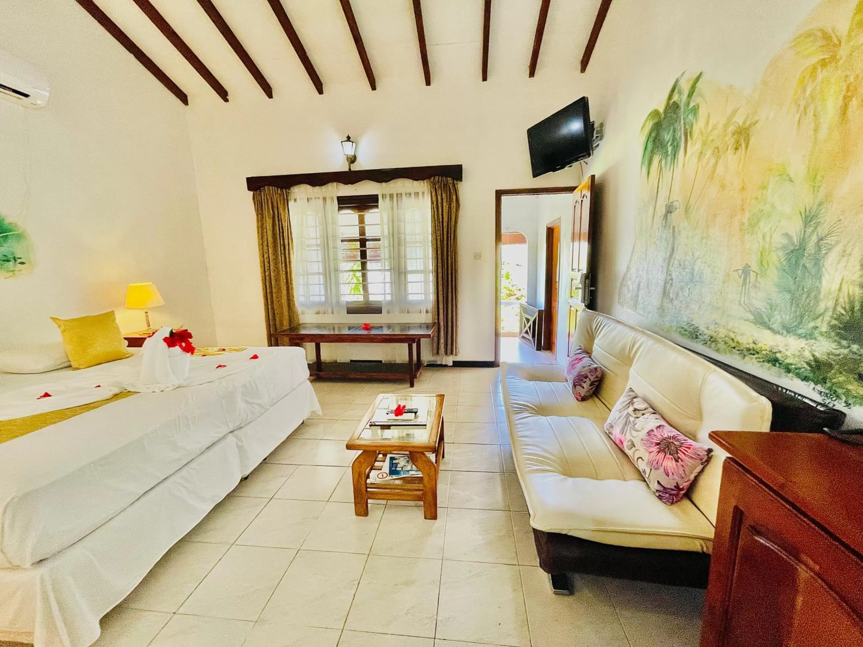 Bedroom, Bed in Villa Chez Batista