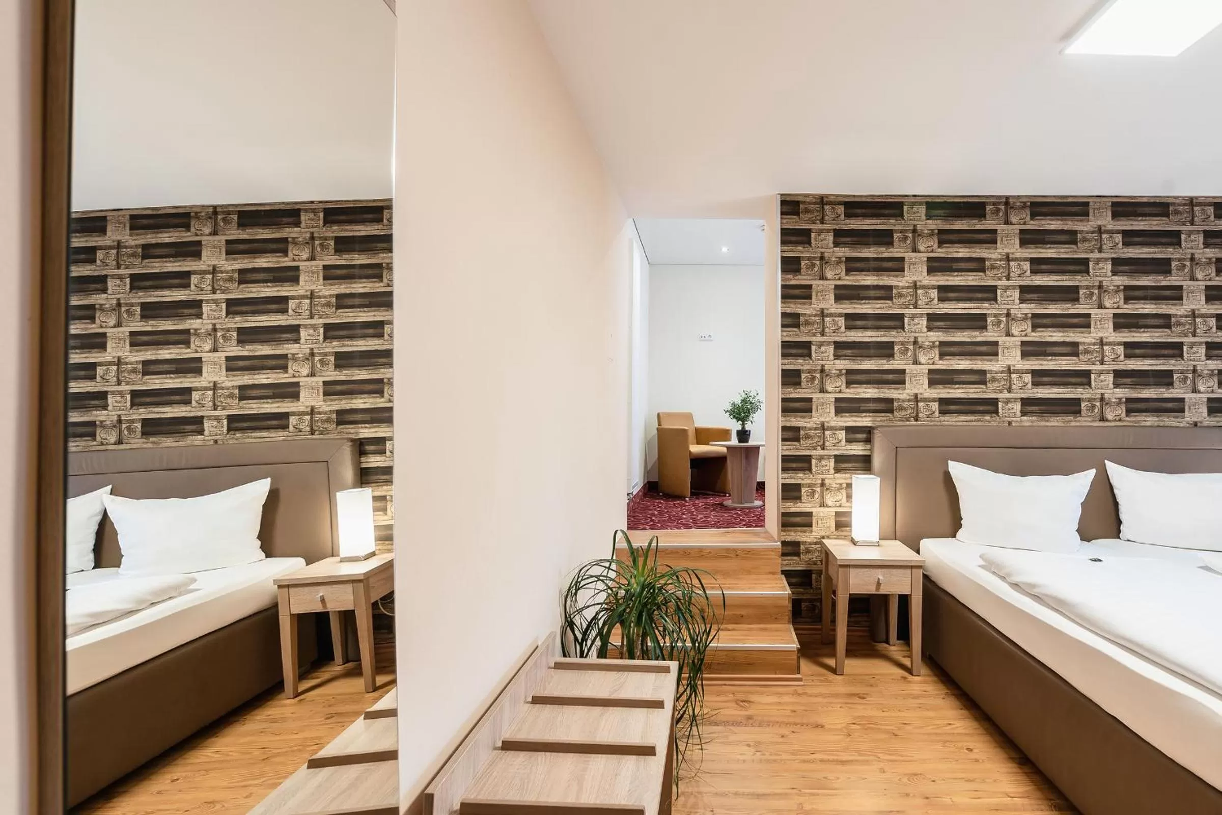 Staff, Bed in Hotel Altes Weinhaus