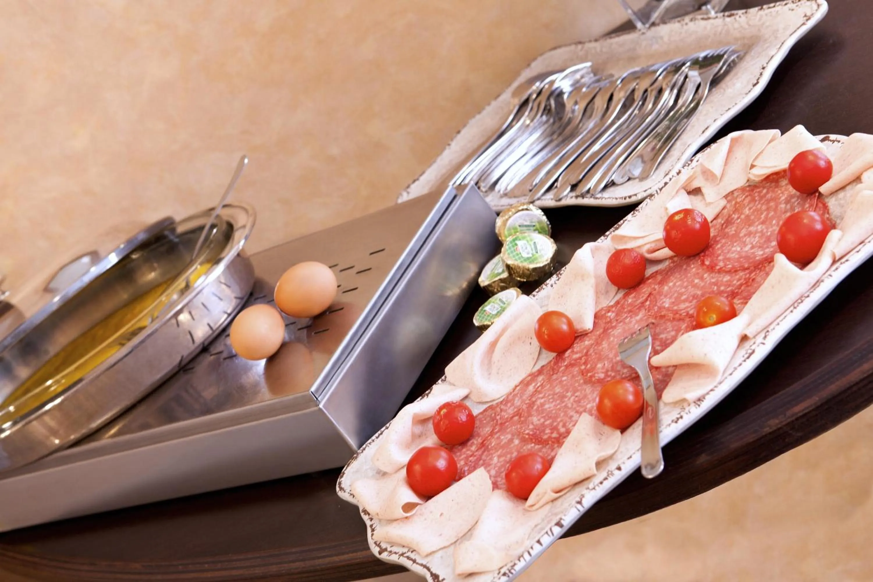 Buffet breakfast in Hotel Mennini