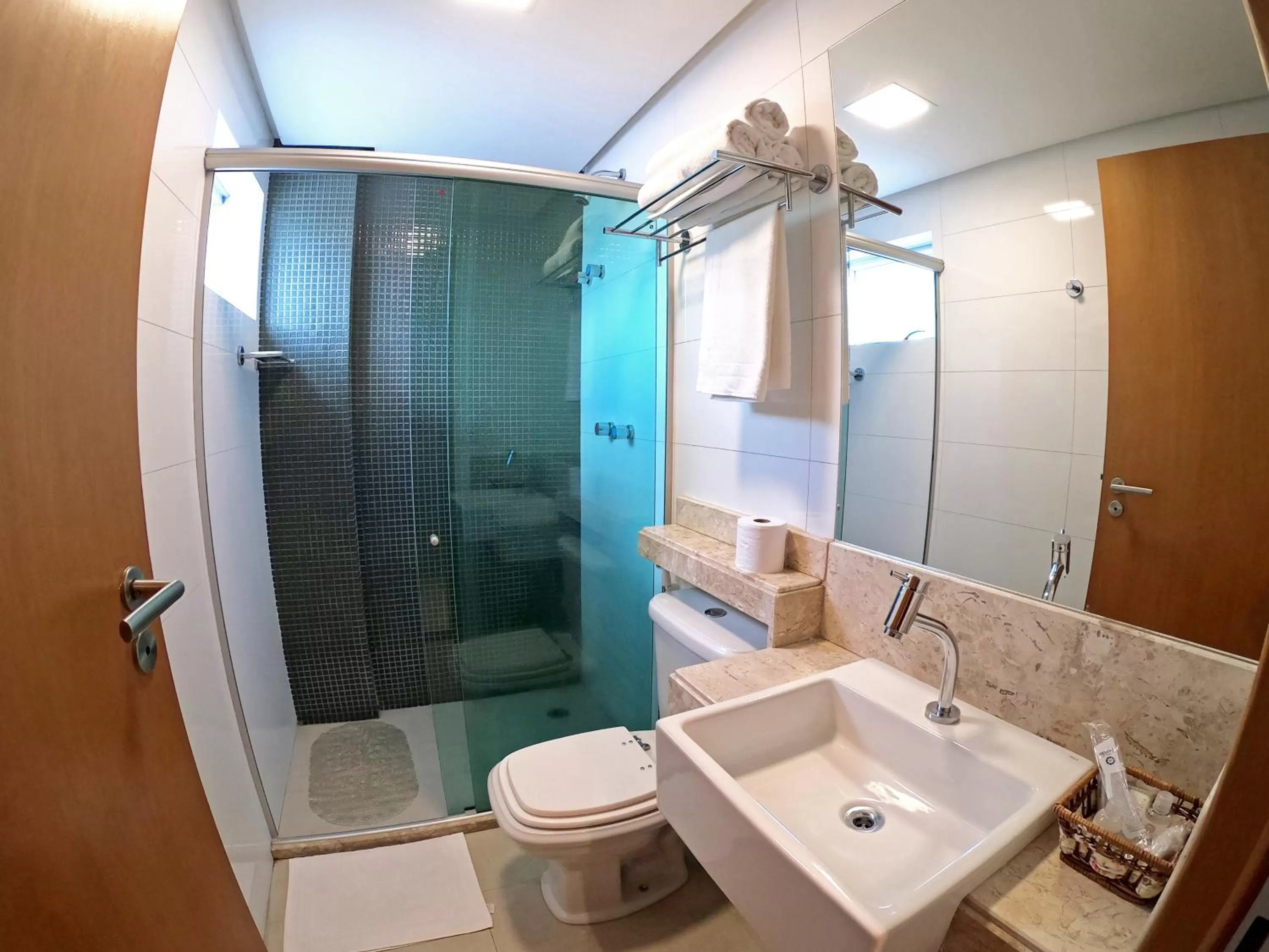 Bathroom in Hotel do Sertão