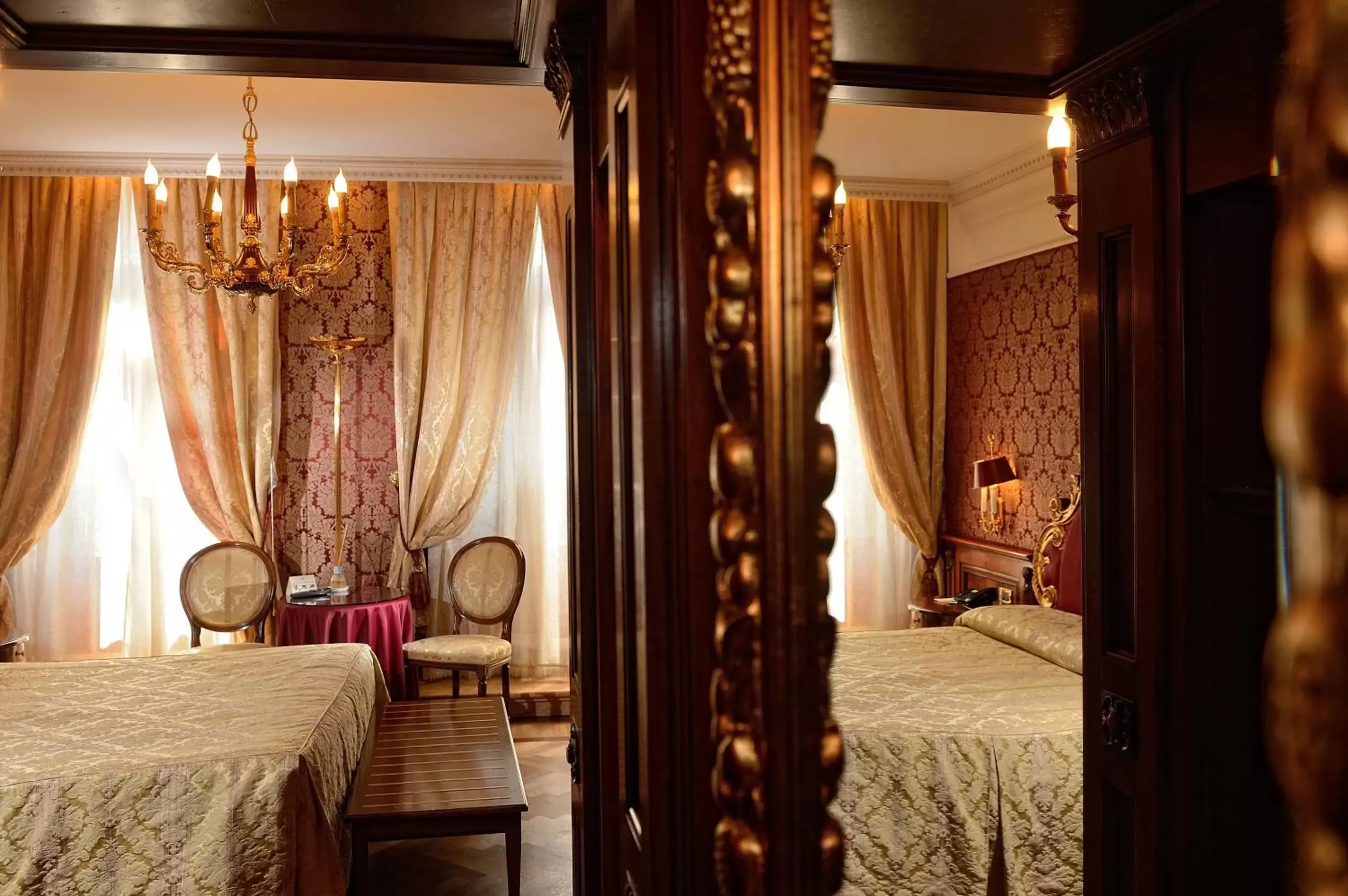 Bed in Bellevue Luxury Rooms - San Marco Luxury
