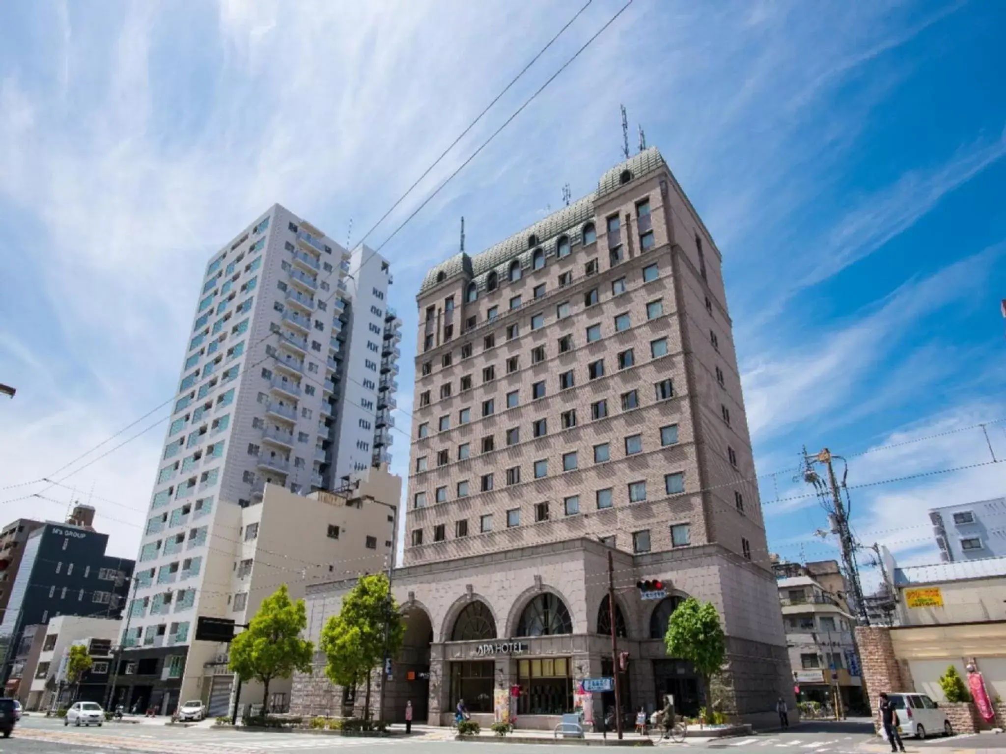 Property building in APA Hotel Matsuyamajo Nishi Property building in APA Hotel Matsuyamajo Nishi