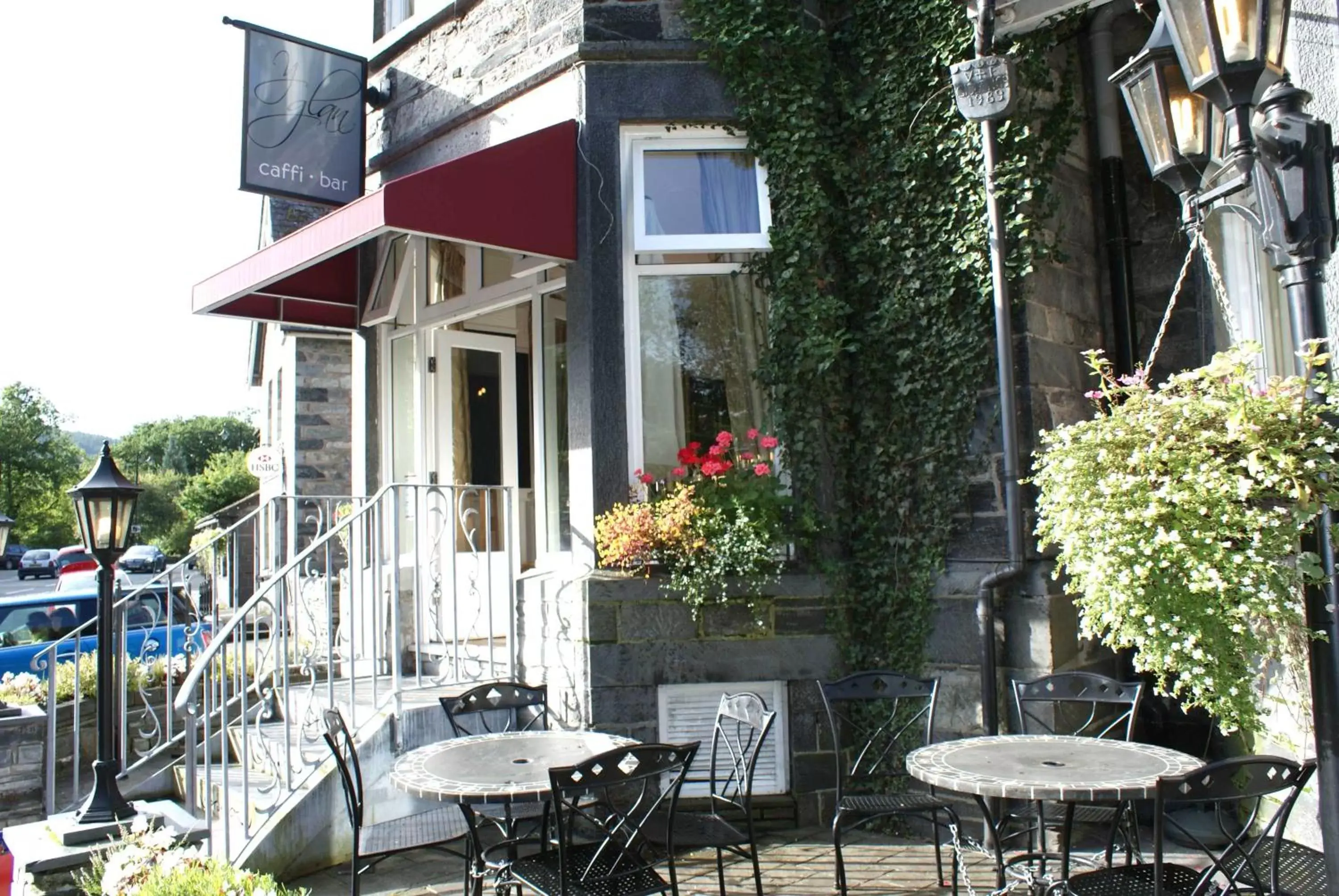 Decorative detail in Glan Aber Hotel