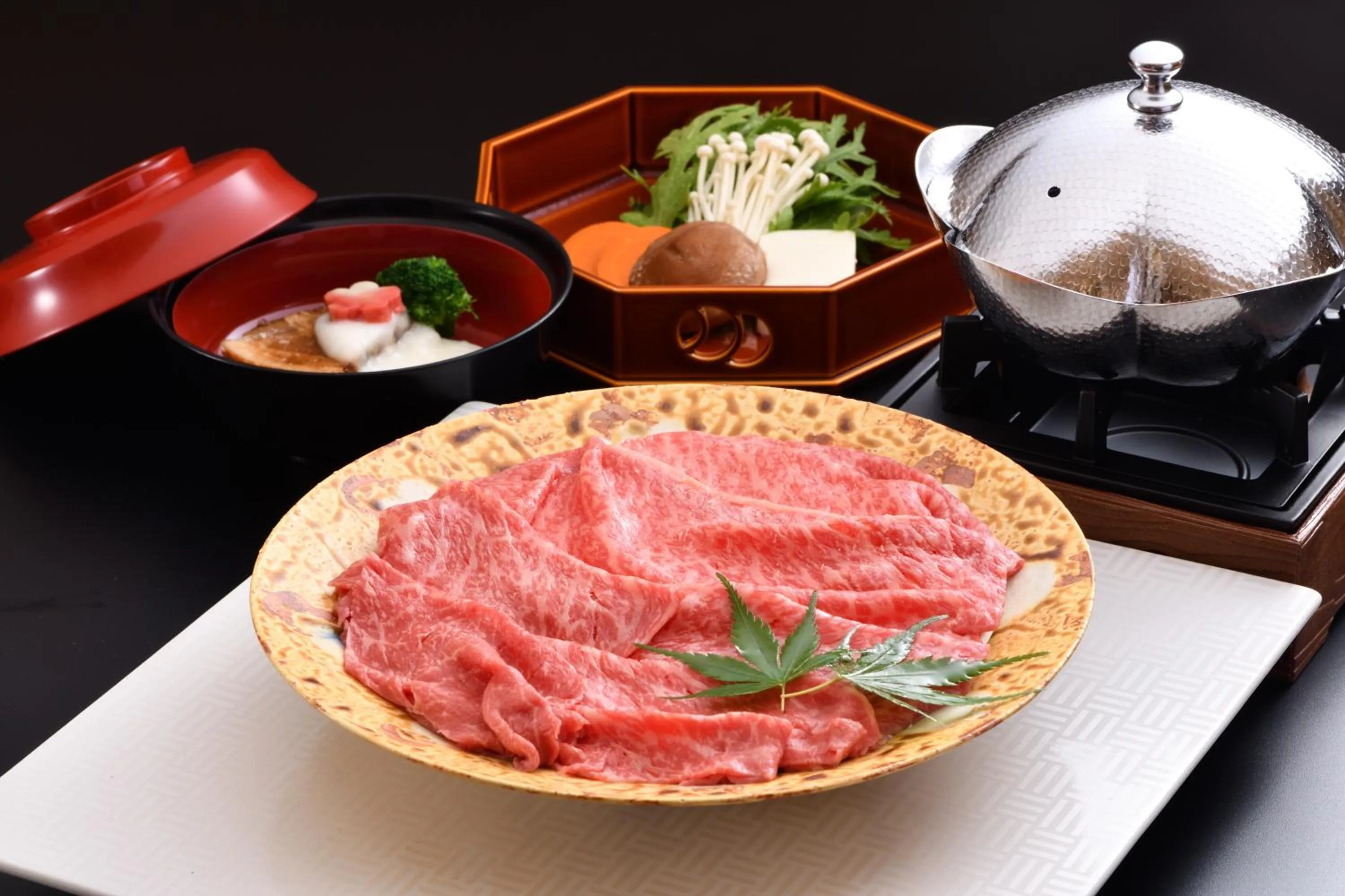 Dinner in Ogoto Onsen Yunoyado Komolebi