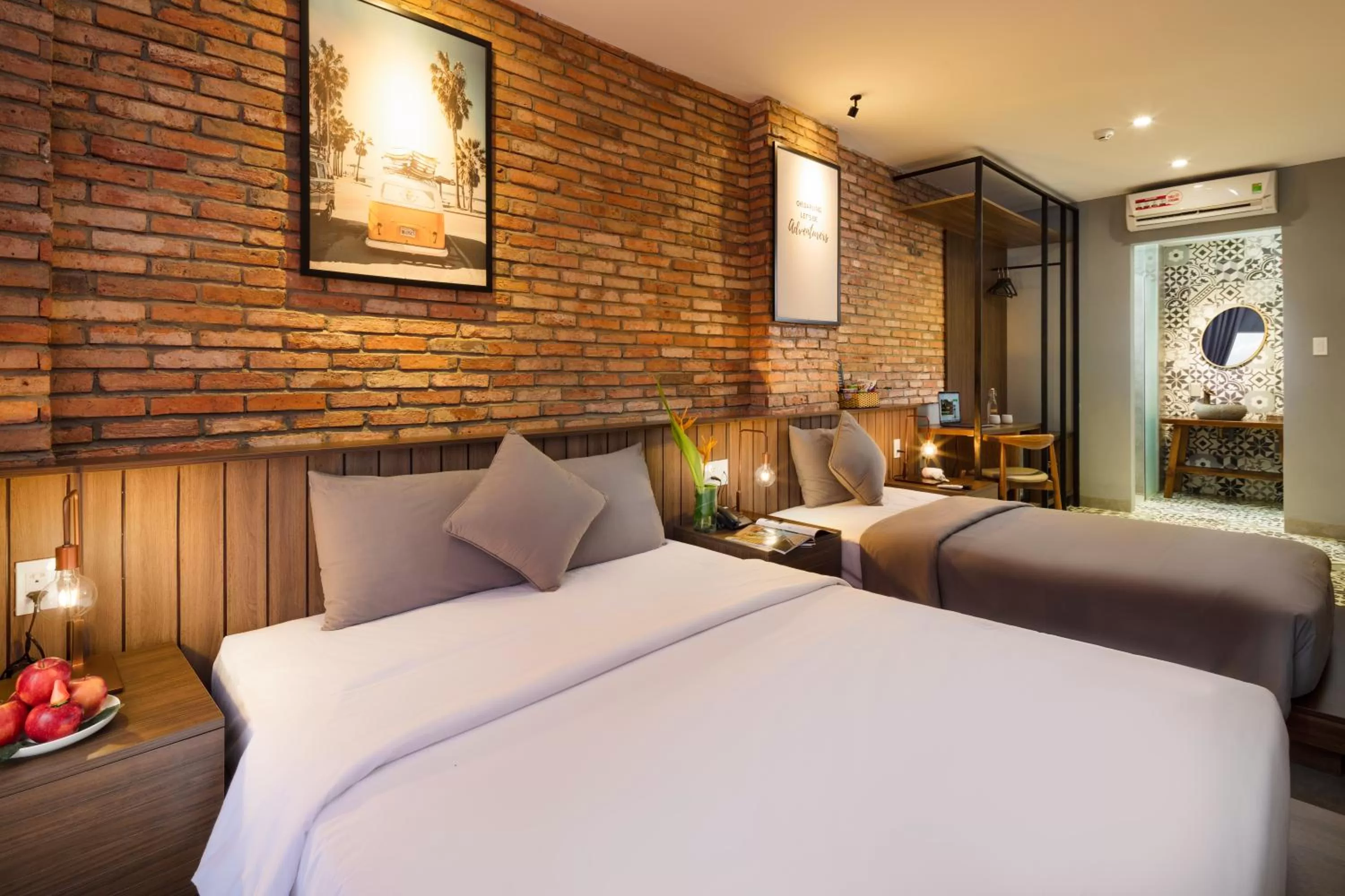 Photo of the whole room, Bed in Marilyn Boutique Hotel Nha Trang
